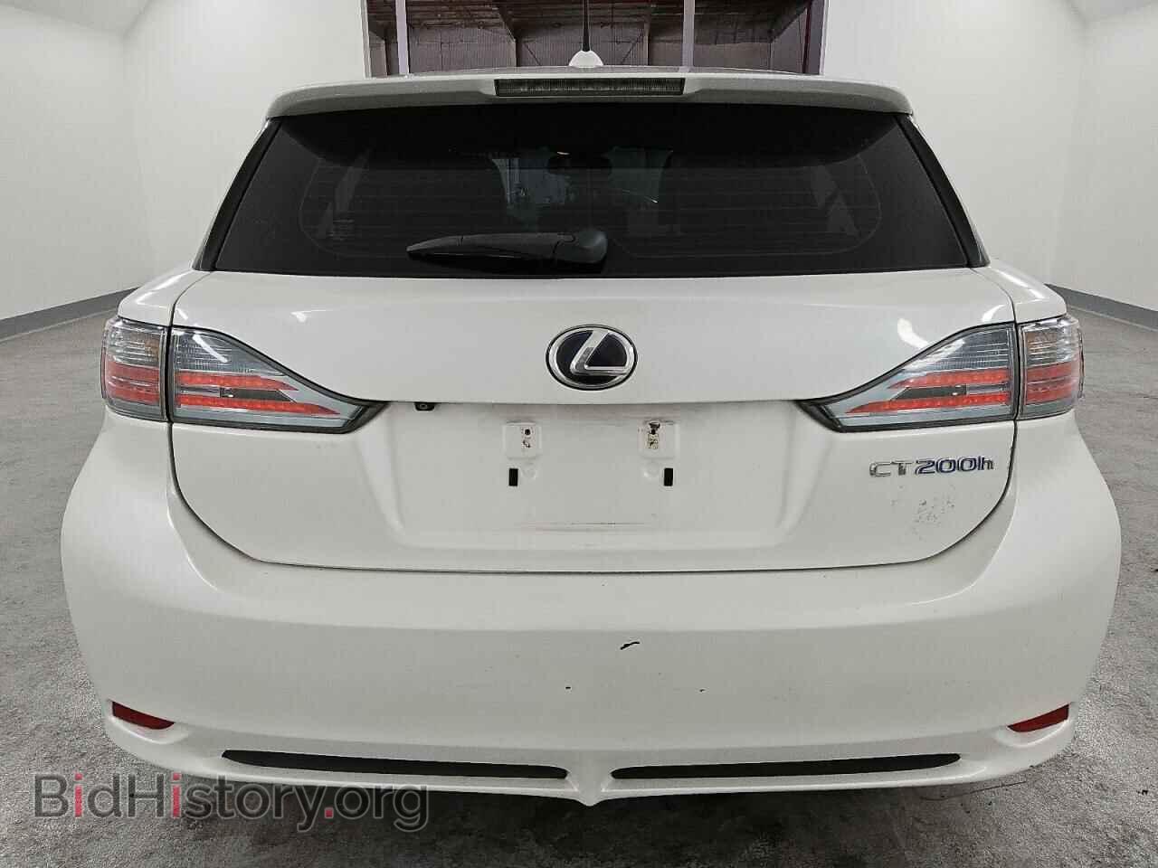 2012 LEXUS CT 200 - VIN: JTHKD5BH3C2050234 - Фото 6