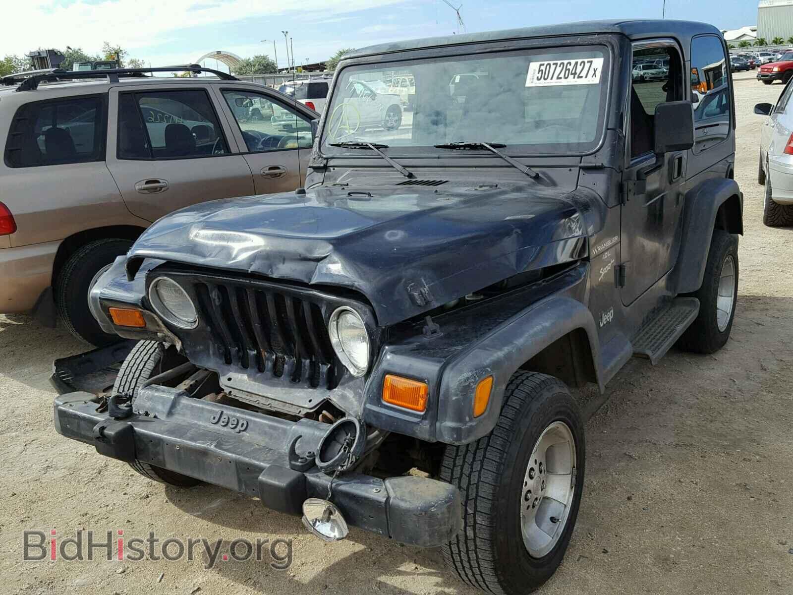 2000 JEEP WRANGLER - VIN: 1J4FA49S8YP717536 - Photo 2
