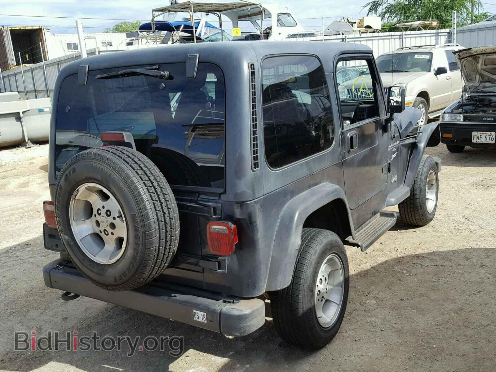 2000 JEEP WRANGLER - VIN: 1J4FA49S8YP717536 - Photo 4