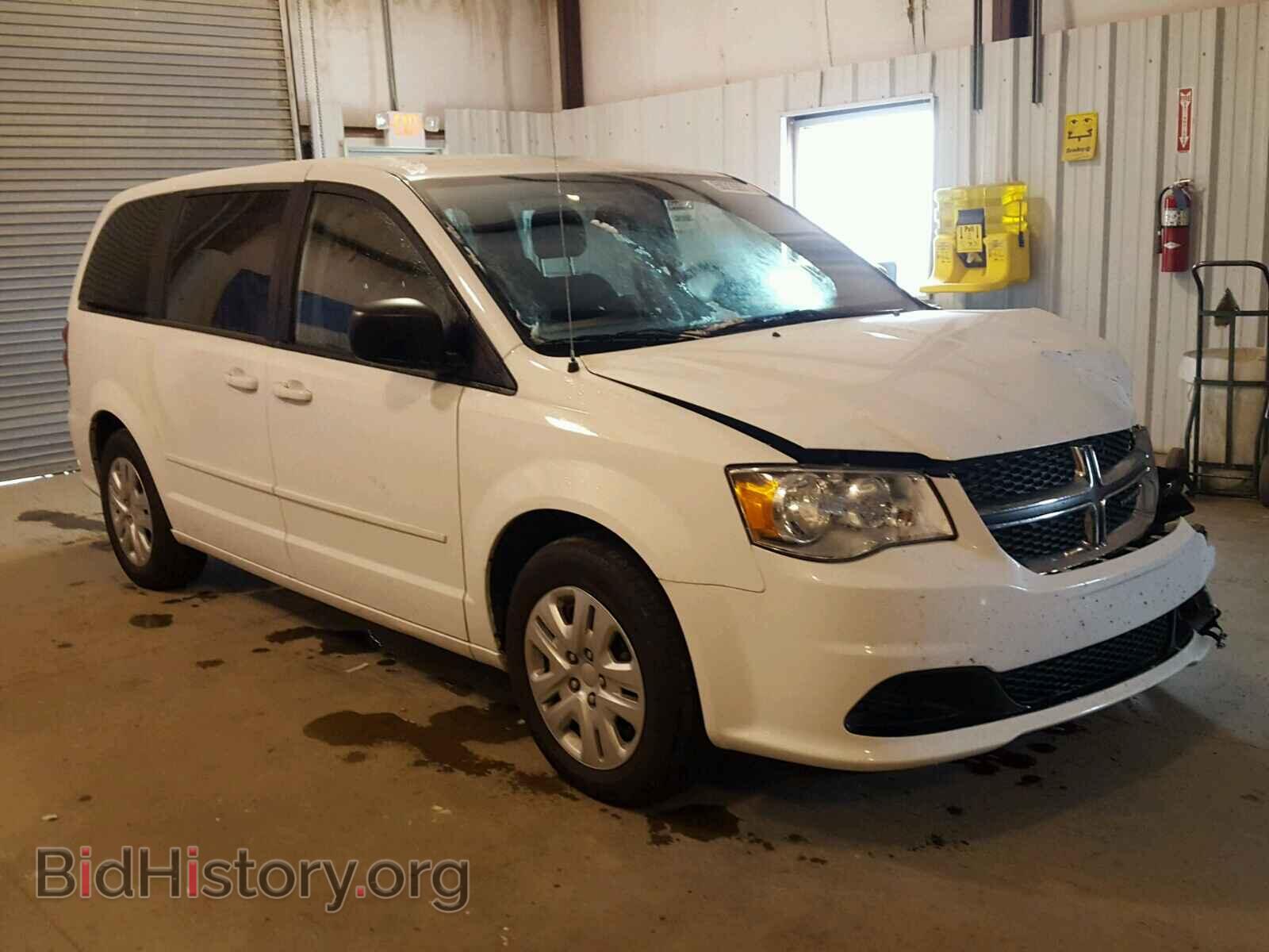 Фотография 2C4RDGBG7GR342804 - DODGE CARAVAN 2016