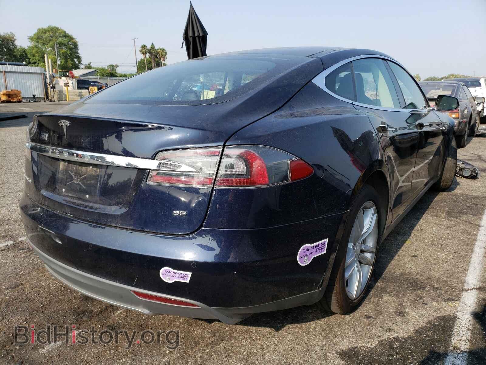 2014 TESLA MODEL S - VIN: 5YJSA1H16EFP43165 - Photo 4