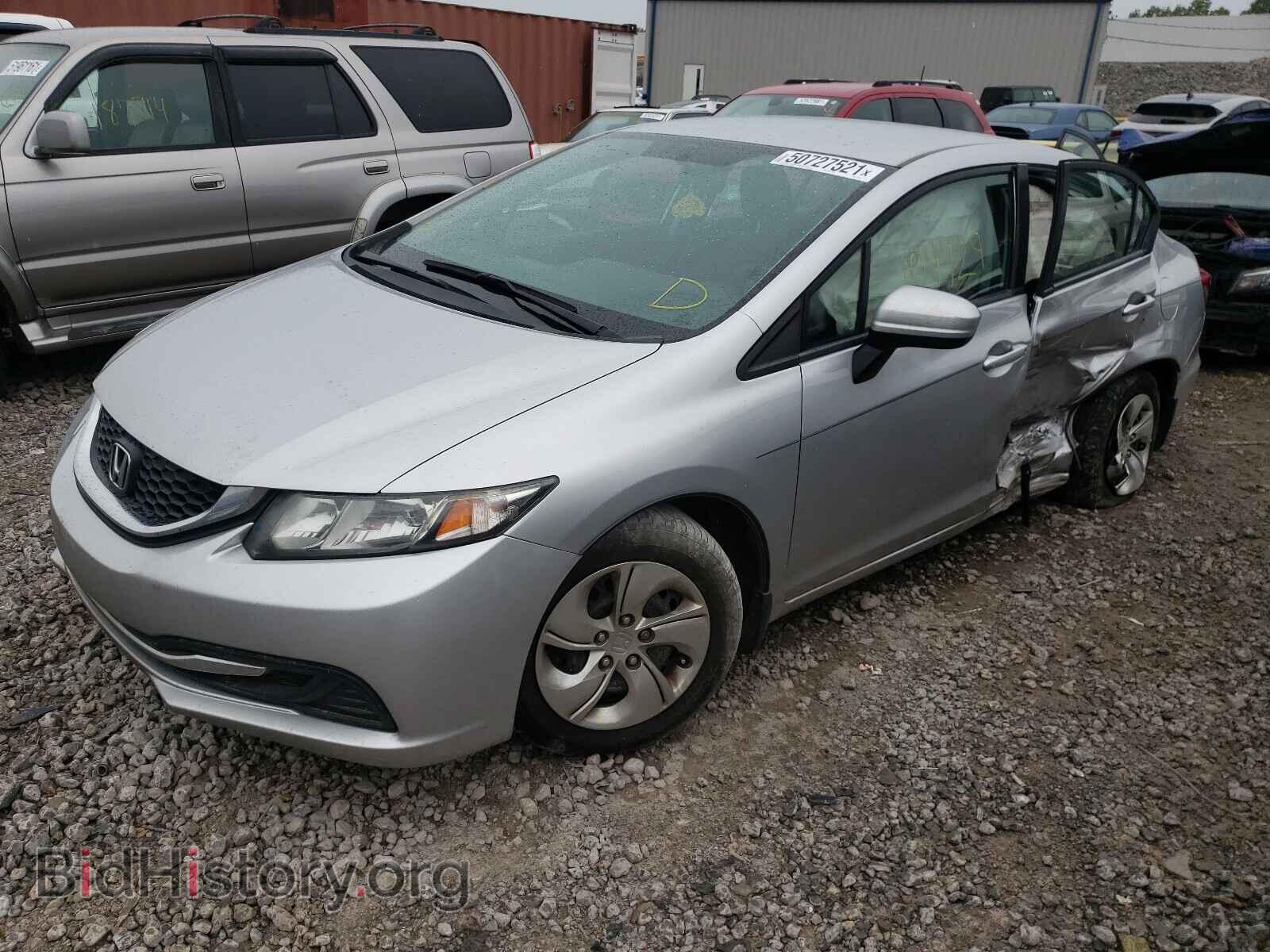 2014 HONDA CIVIC - VIN: 19XFB2F53EE076782 - Фото 2