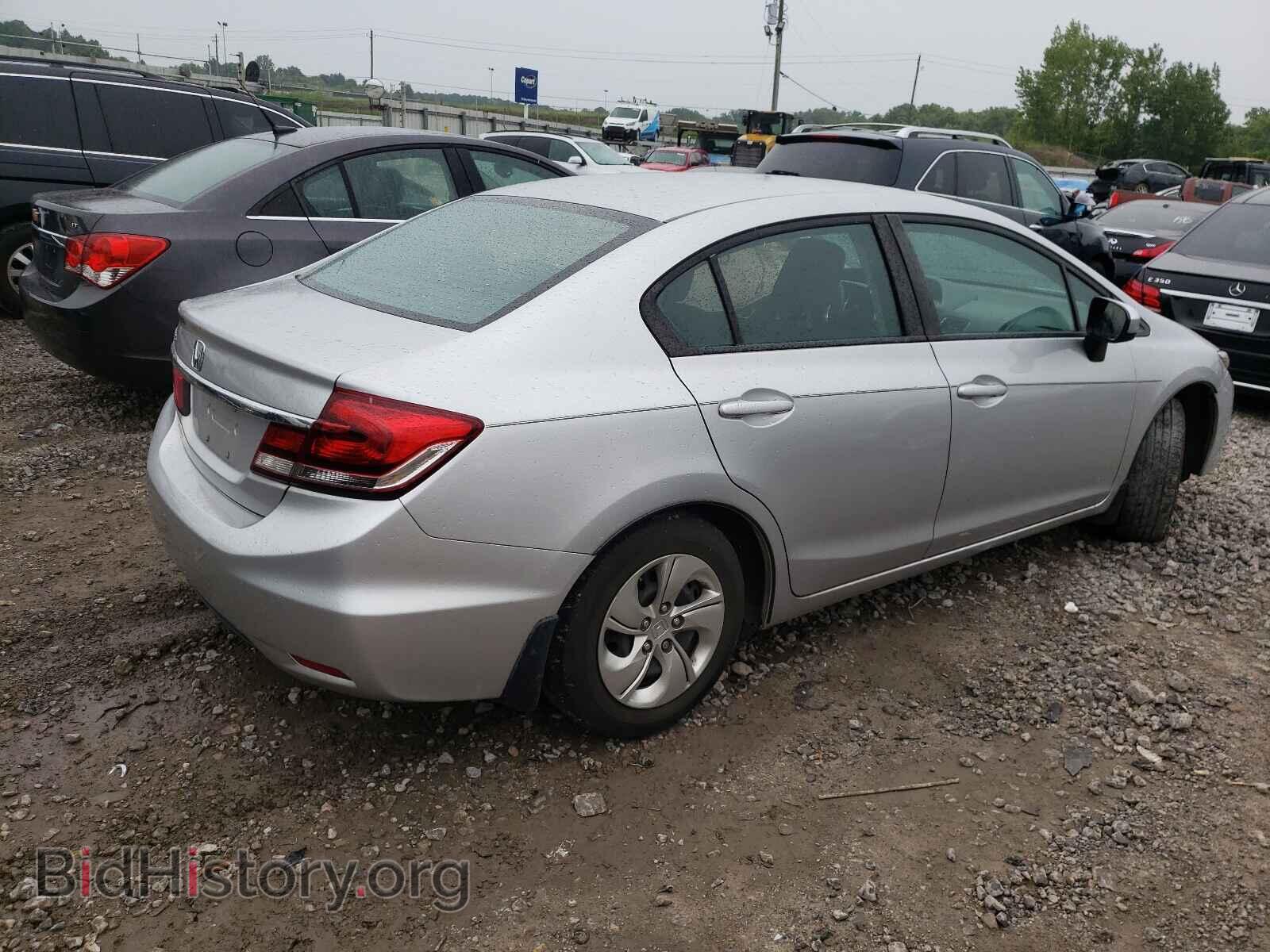 2014 HONDA CIVIC - VIN: 19XFB2F53EE076782 - Фото 4