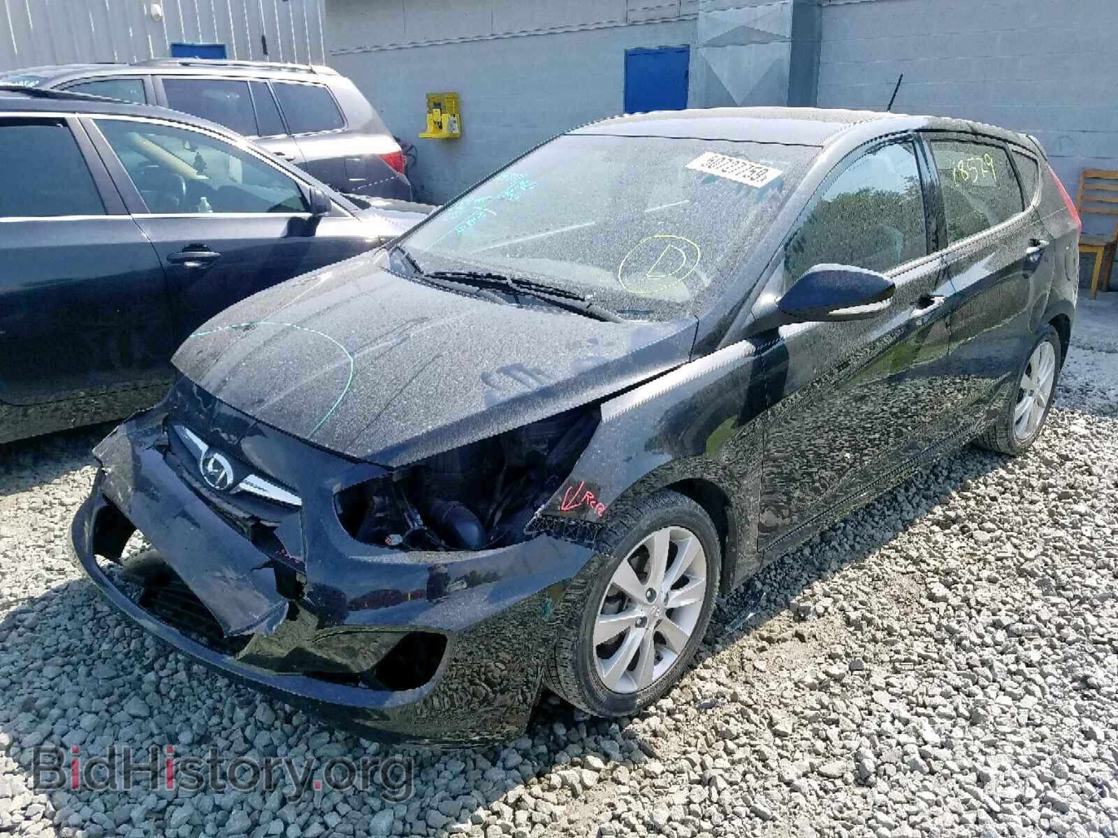 2013 HYUNDAI ACCENT - VIN: KMHCU5AE4DU089784 - Фото 2
