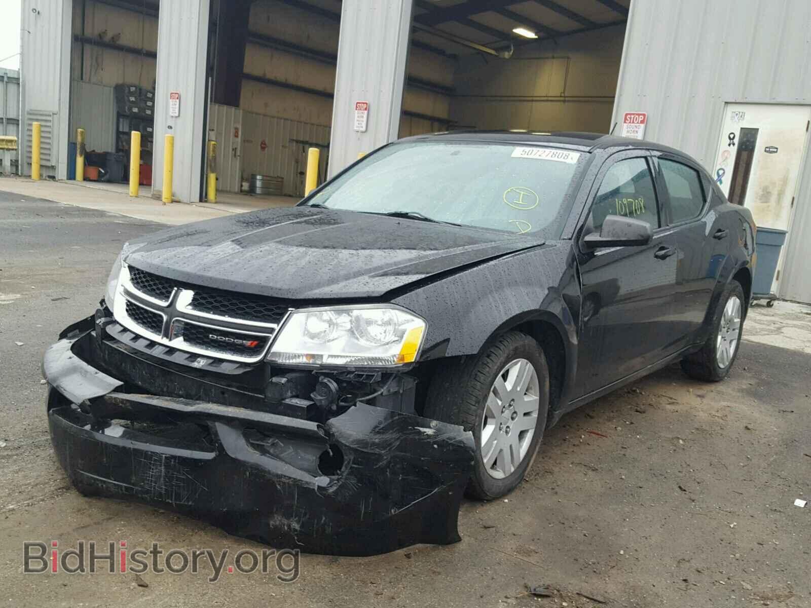 2014 DODGE AVENGER - VIN: 1C3CDZAB0EN175207 - Фото 2
