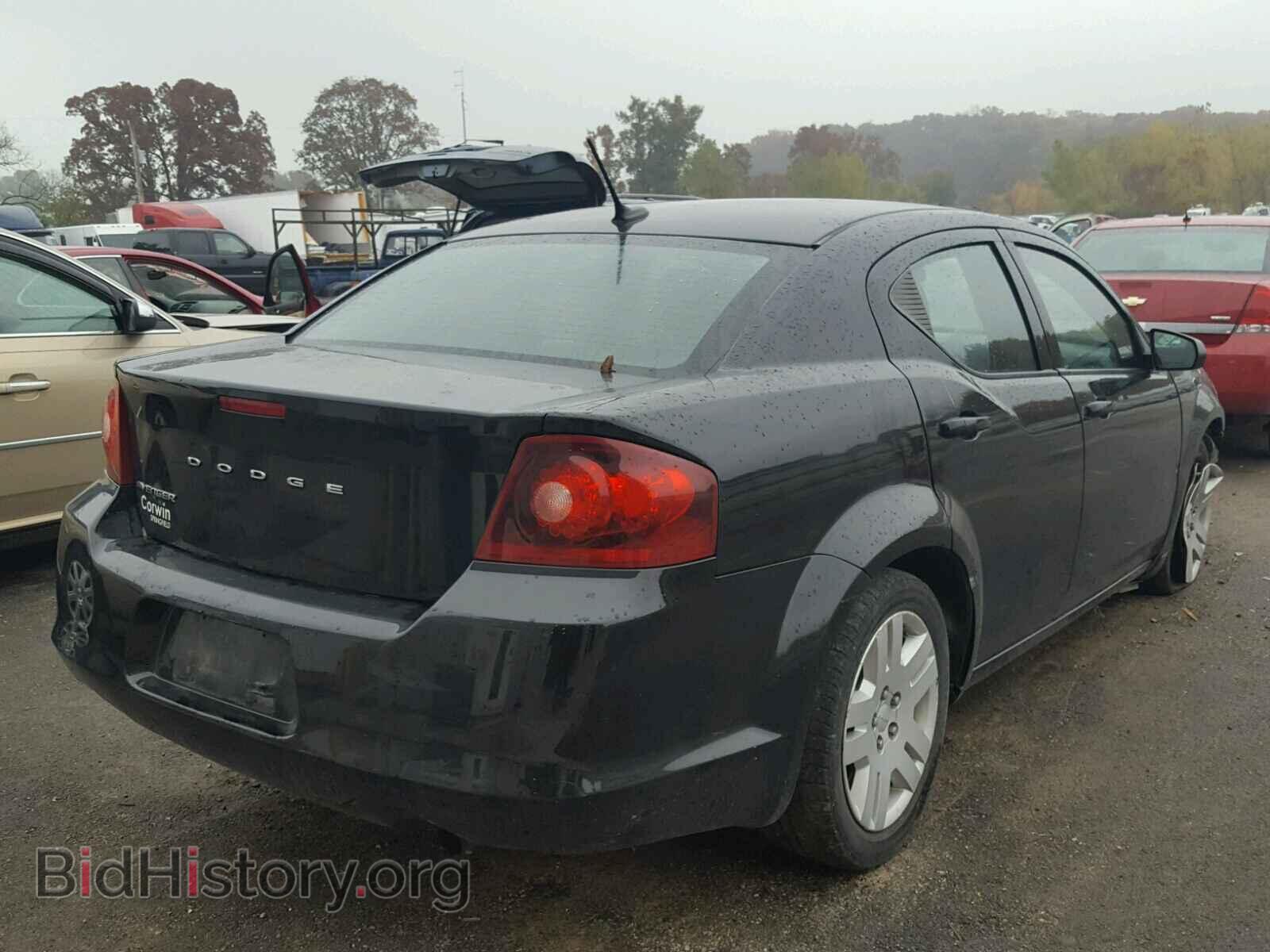 2014 DODGE AVENGER - VIN: 1C3CDZAB0EN175207 - Фото 4