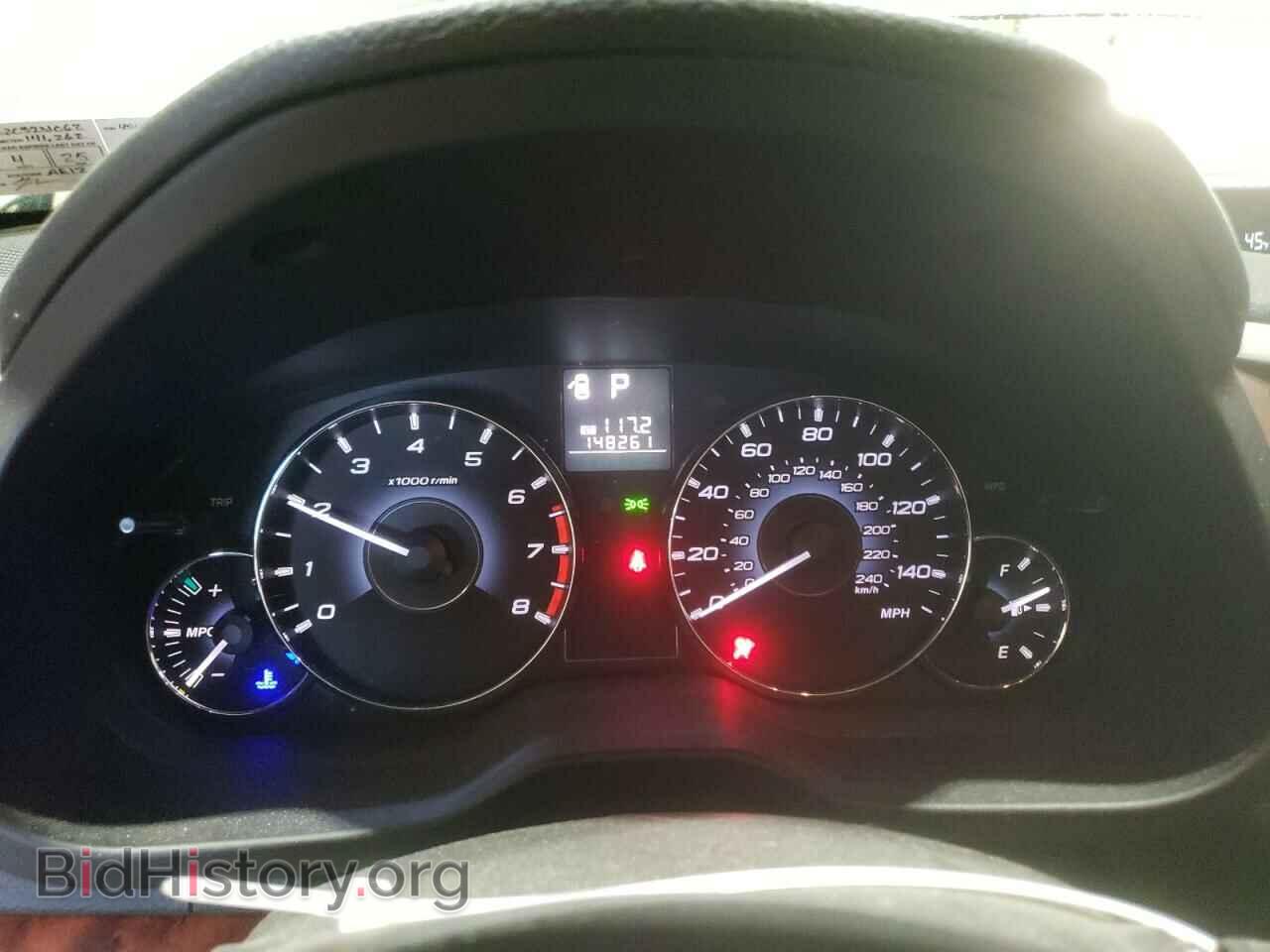 2012 SUBARU OUTBACK - VIN: 4S4BRBKC2C3231062 - Фото 9