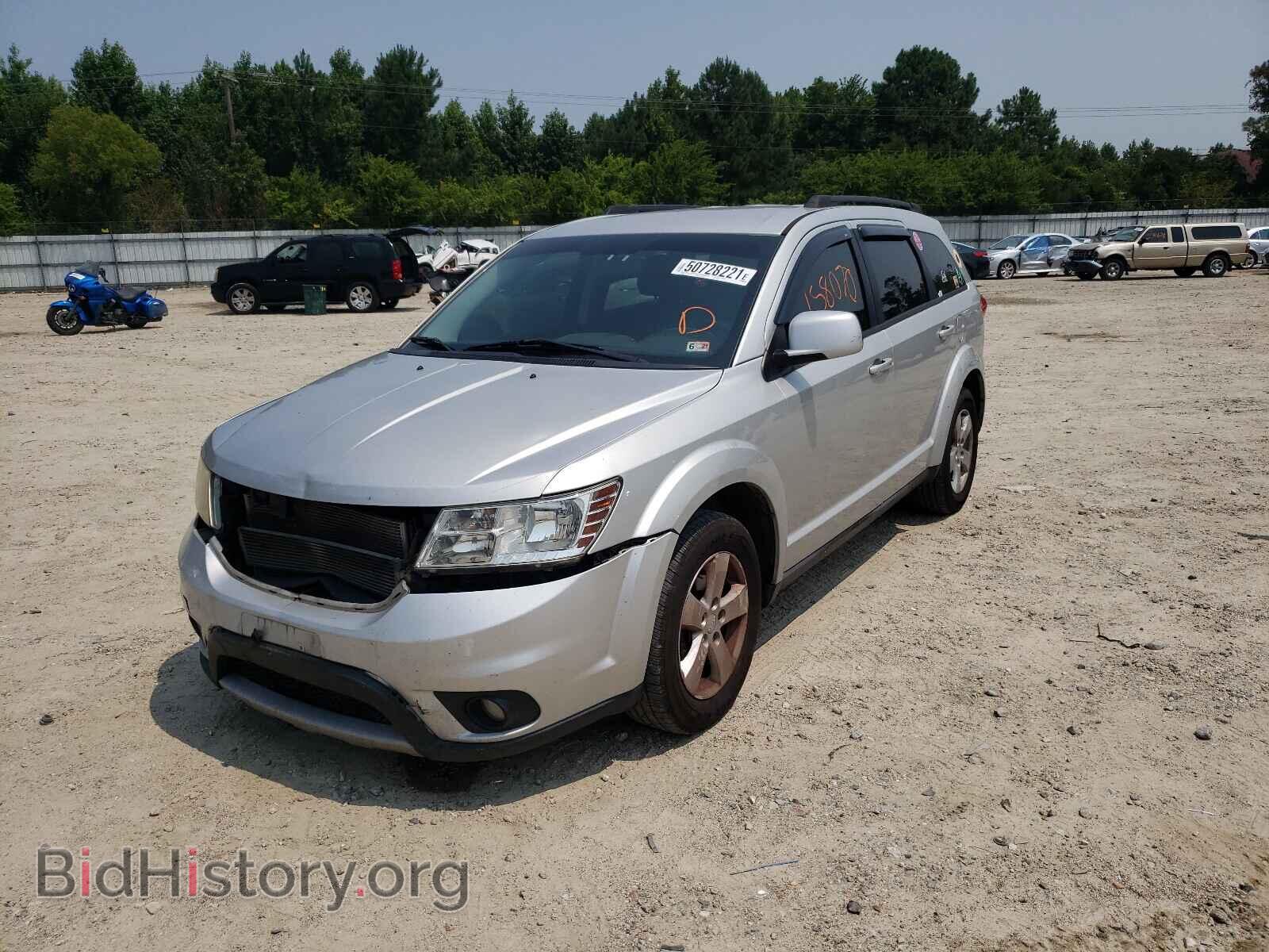 2012 DODGE JOURNEY - VIN: 3C4PDCBG4CT207061 - Фото 2