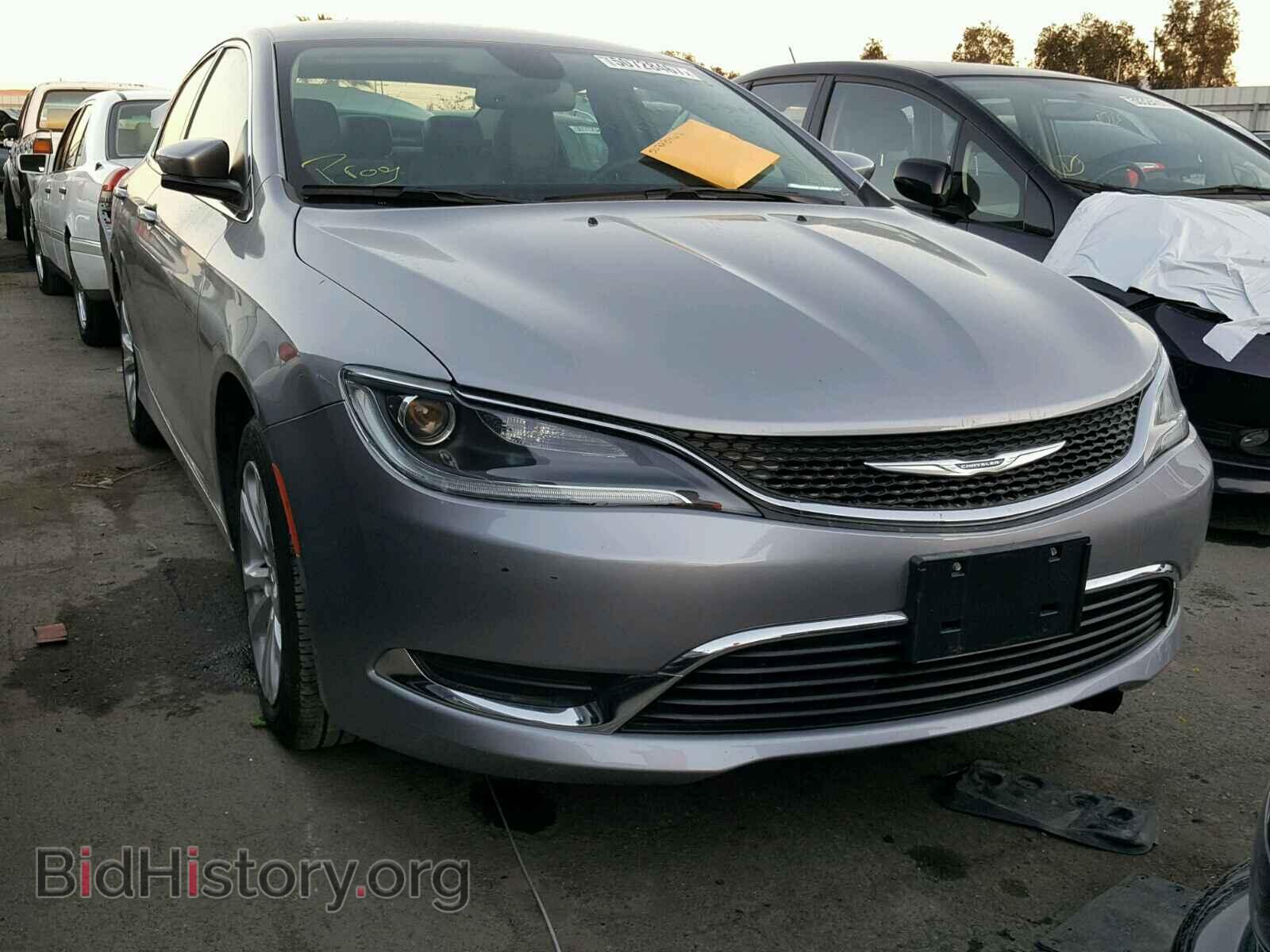 Фотография 1C3CCCABXGN185116 - CHRYSLER 200 2016