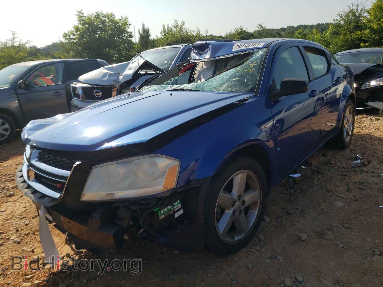 2013 DODGE AVENGER - VIN: 1C3CDZAB7DN536298 - Фото 2
