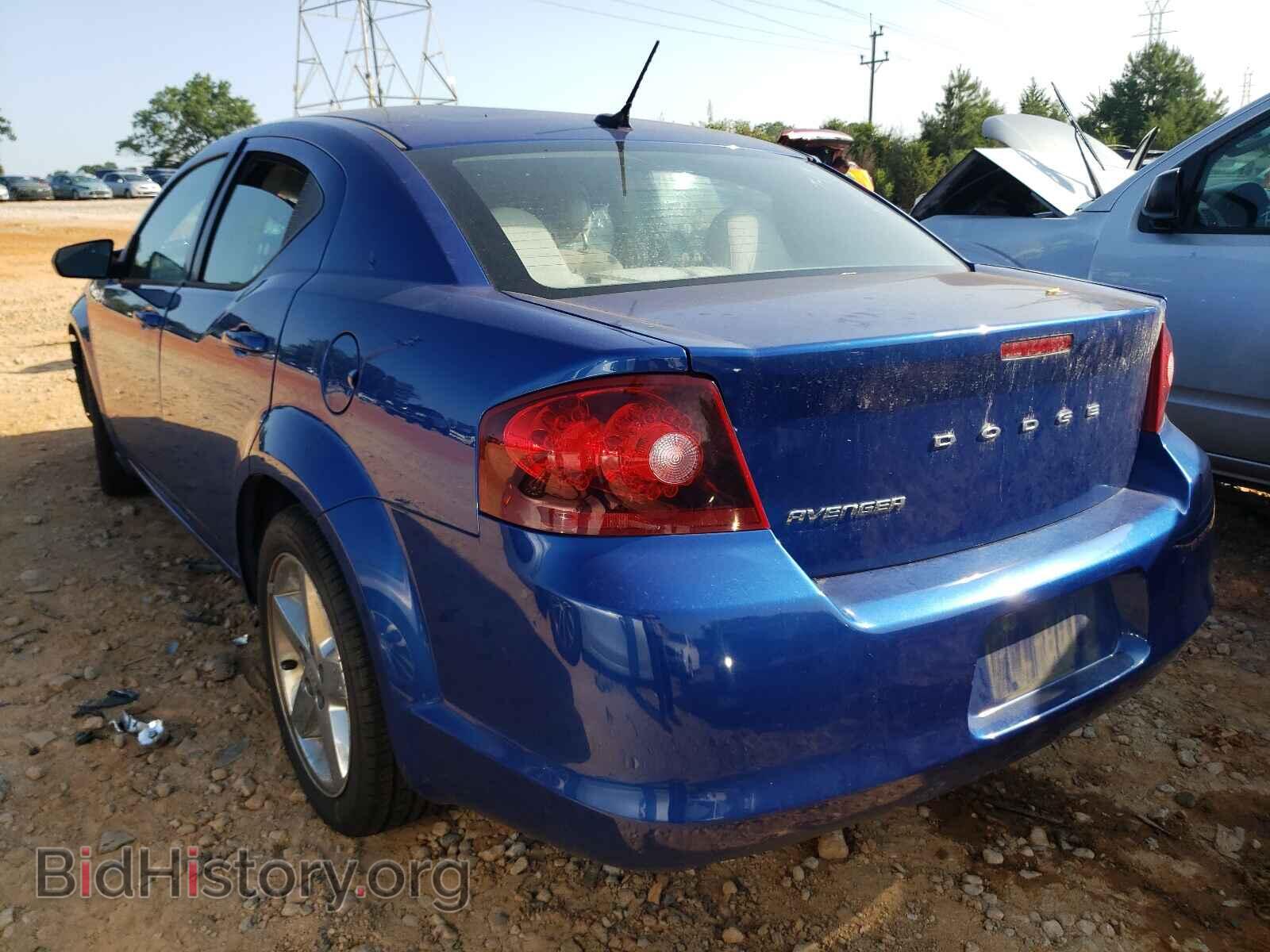 2013 DODGE AVENGER - VIN: 1C3CDZAB7DN536298 - Фото 3