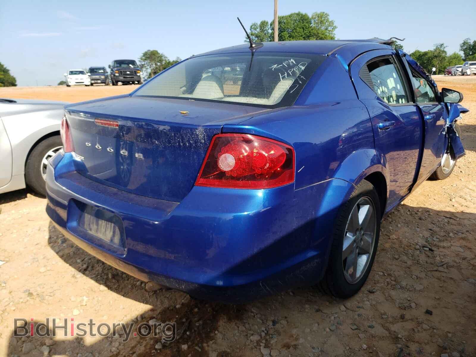 2013 DODGE AVENGER - VIN: 1C3CDZAB7DN536298 - Фото 4