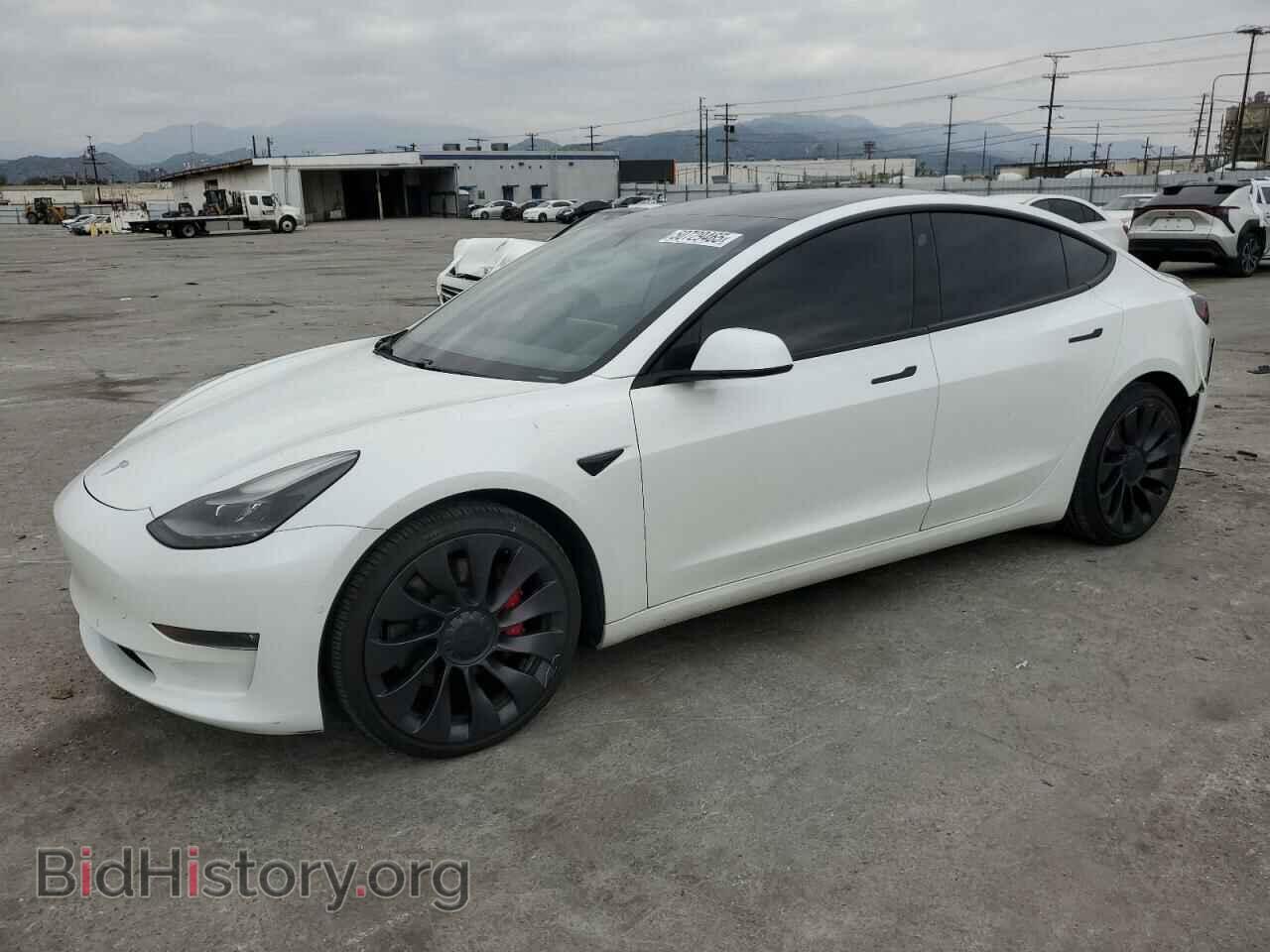 Фотография 5YJ3E1EC2MF935826 - TESLA MODEL 3 2021