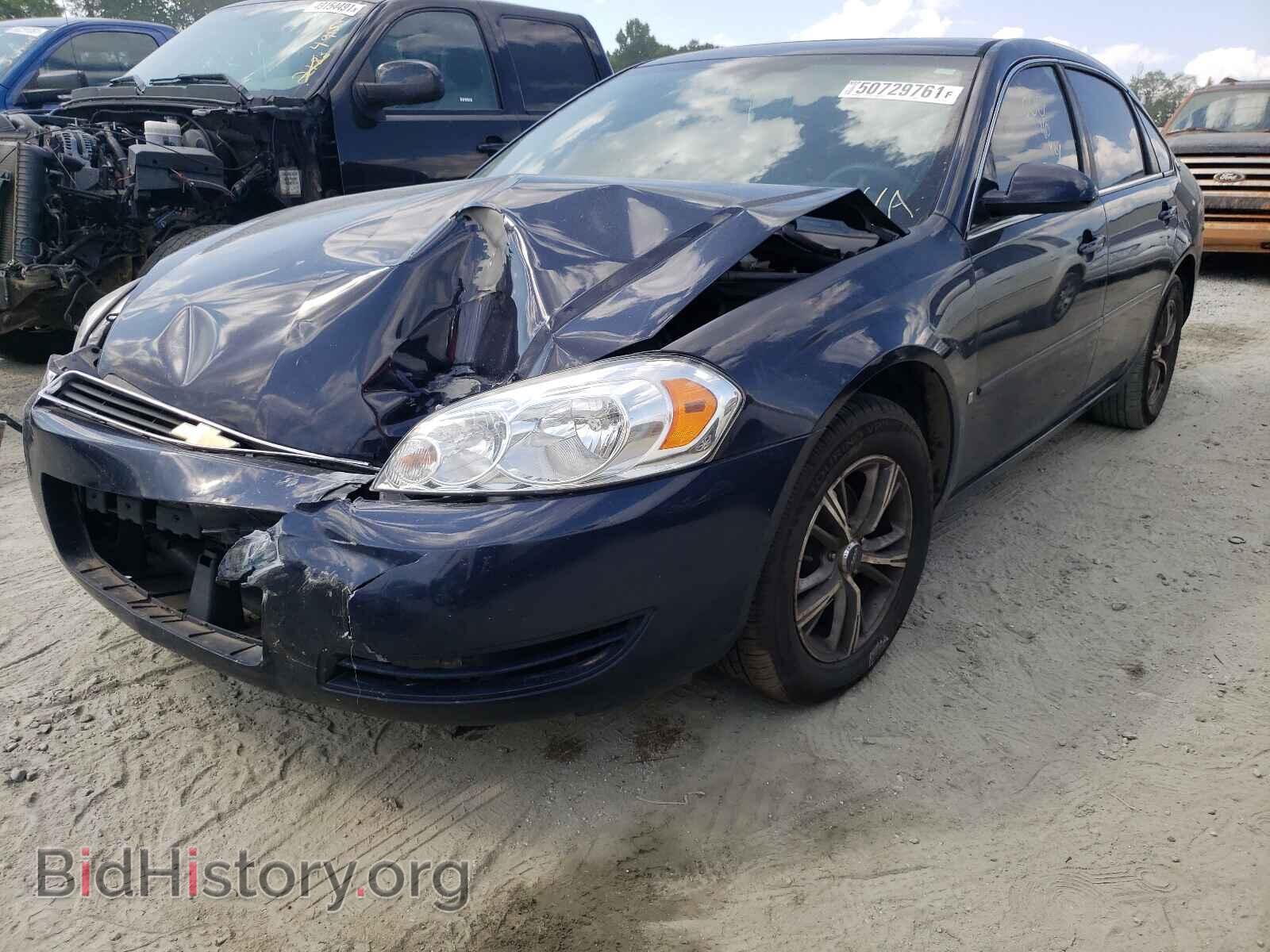 2008 CHEVROLET IMPALA - VIN: 2G1WT58K889193092 - Фото 2