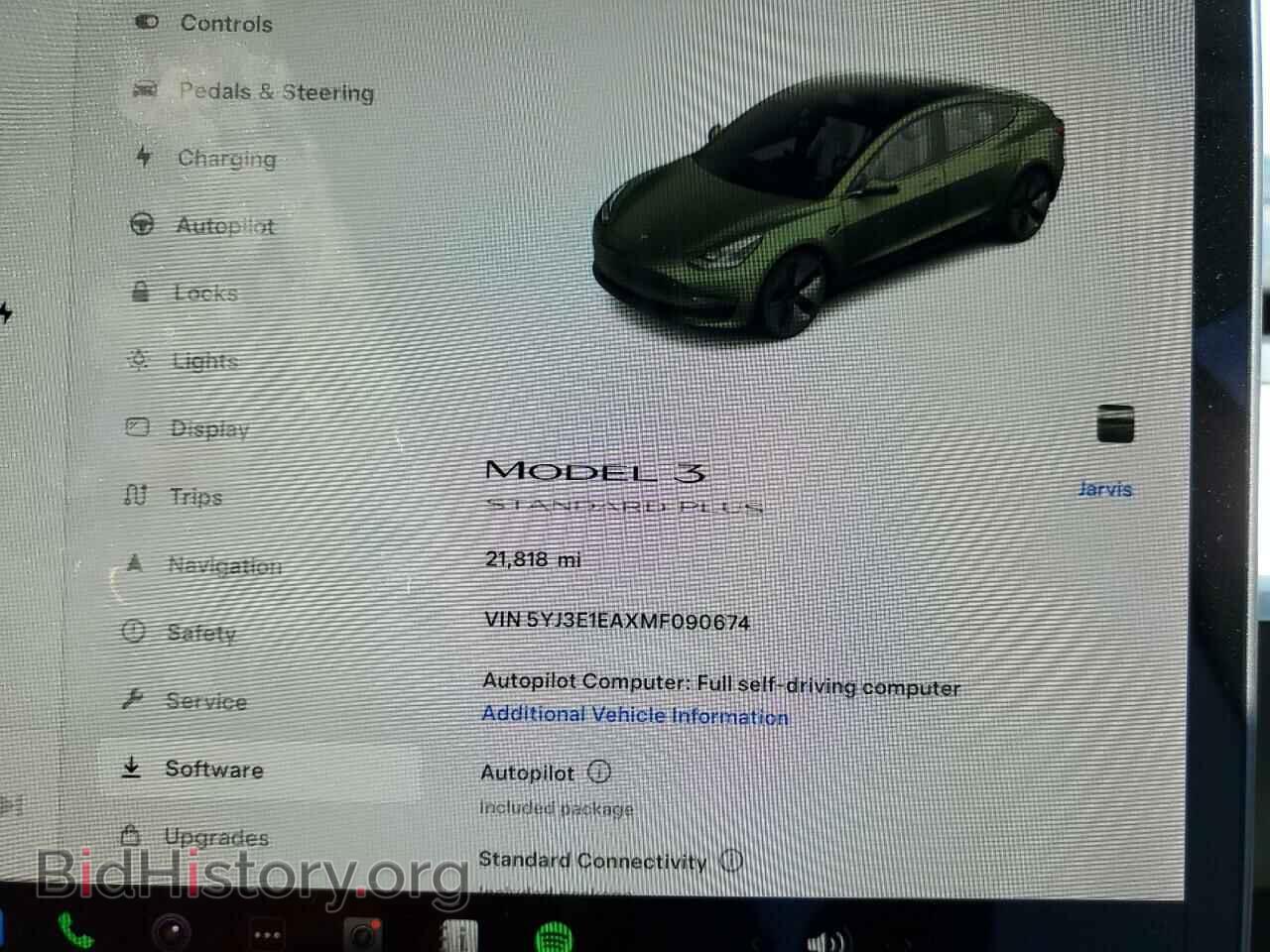2021 TESLA MODEL 3 - VIN: 5YJ3E1EAXMF090674 - Photo 9