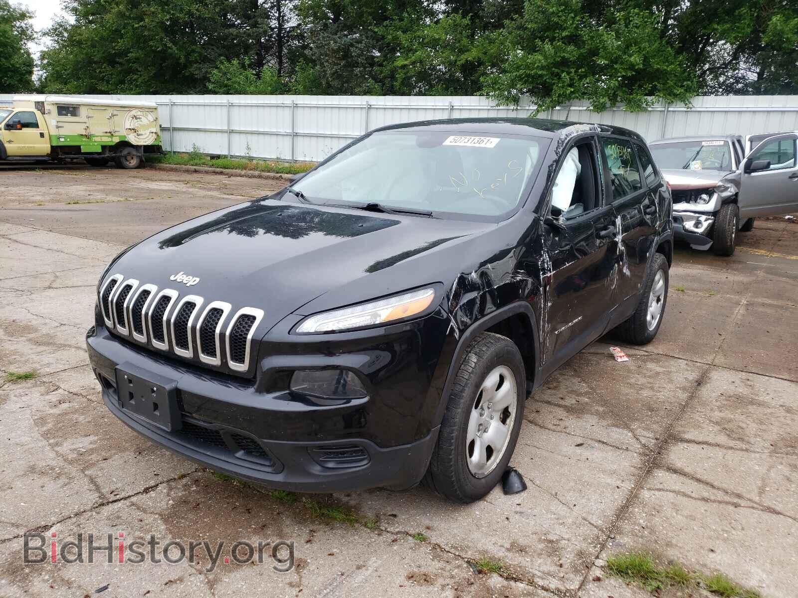 2014 JEEP CHEROKEE - VIN: 1C4PJMAB2EW310433 - Фото 2