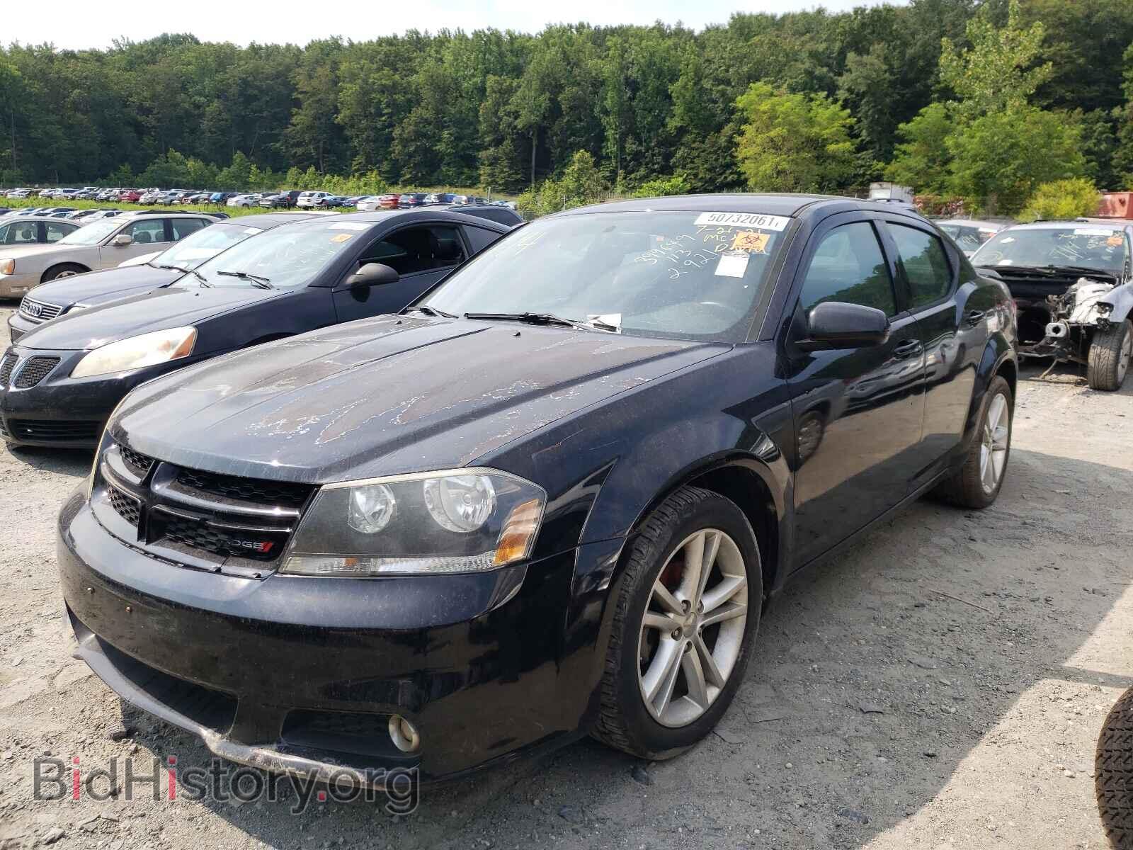 2013 DODGE AVENGER - VIN: 1C3CDZCB5DN635196 - Фото 2
