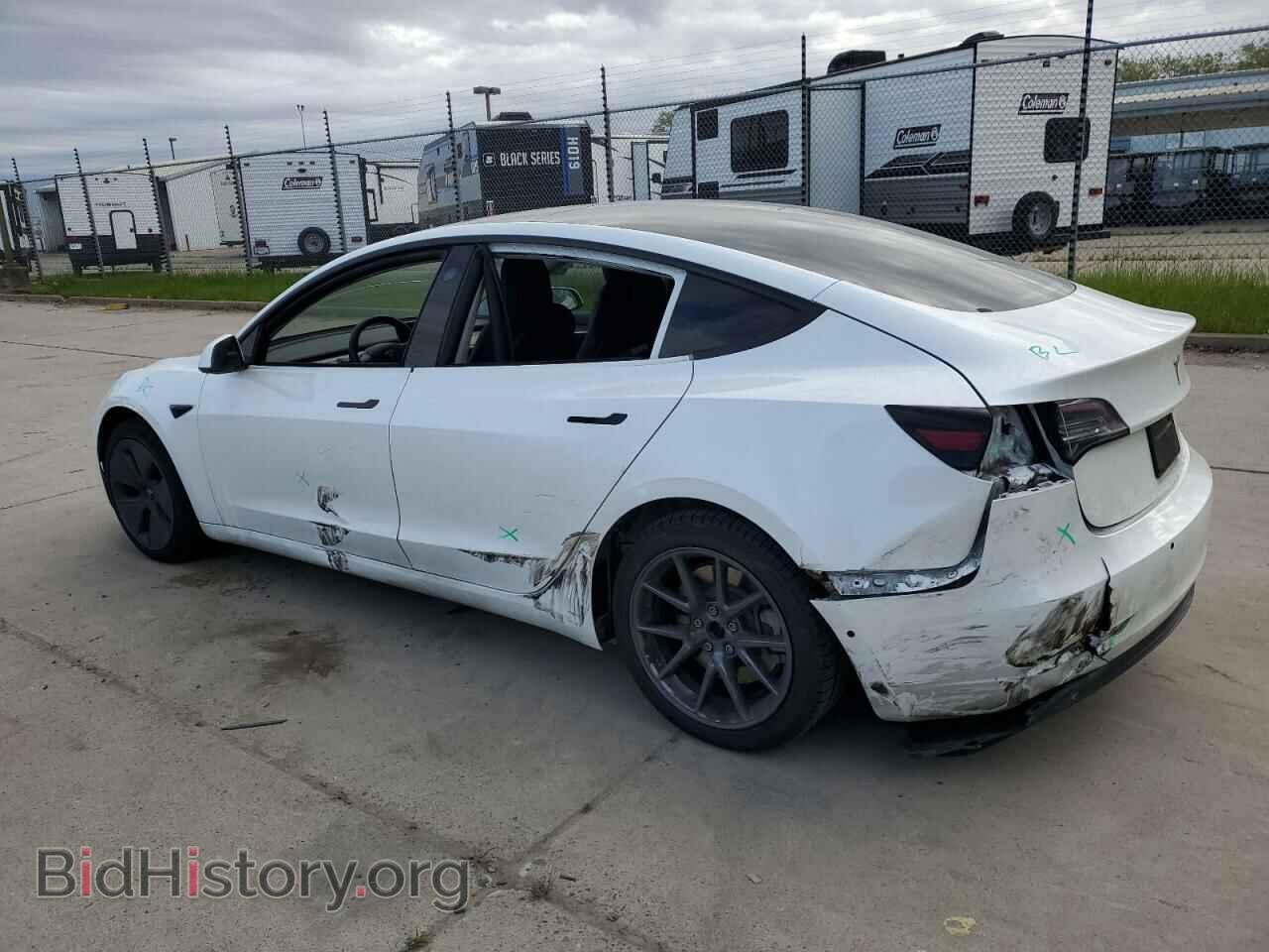 2022 TESLA MODEL 3 - VIN: 5YJ3E1EA5NF201715 - Фото 2