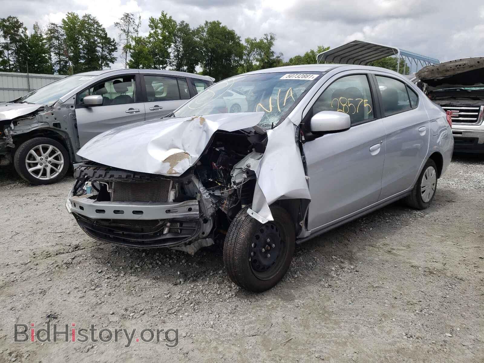 2019 MITSUBISHI MIRAGE - VIN: ML32F3FJ7KHF02037 - Фото 2