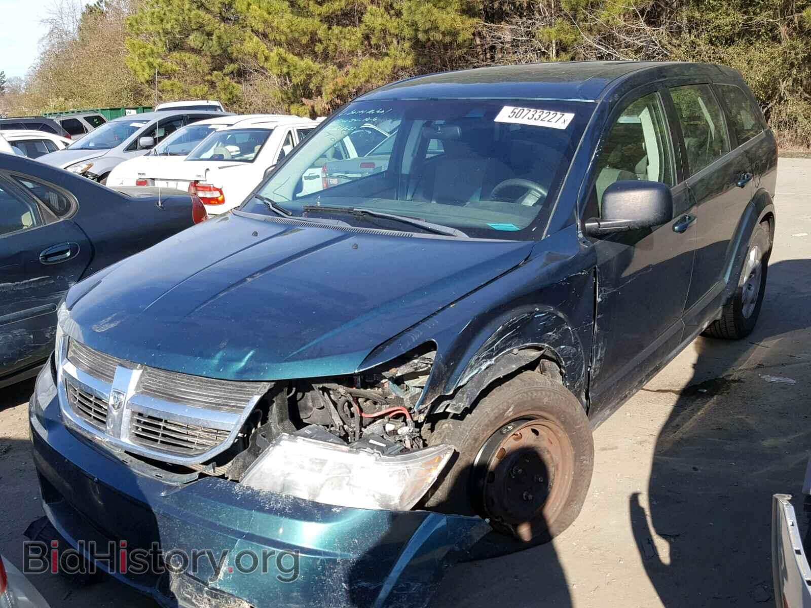 2009 DODGE JOURNEY - VIN: 3D4GG47B69T547351 - Фото 2