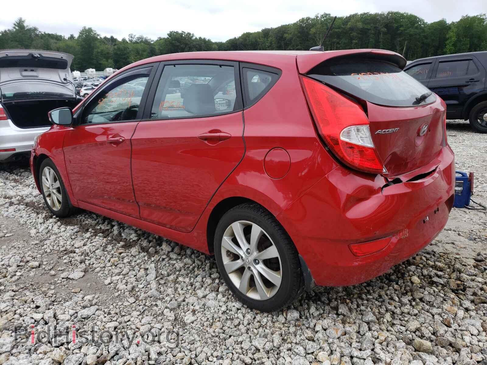 2013 HYUNDAI ACCENT - VIN: KMHCU5AE6DU134739 - Фото 3