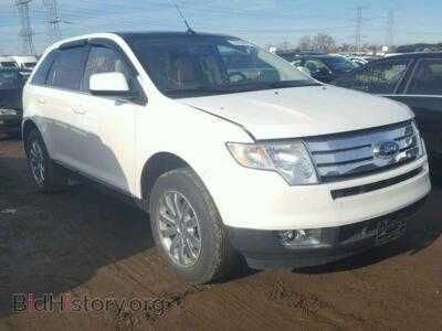 2009 Ford EDGE Edge Limit, белый — VIN 2FMDK49C49BA60791, Copart