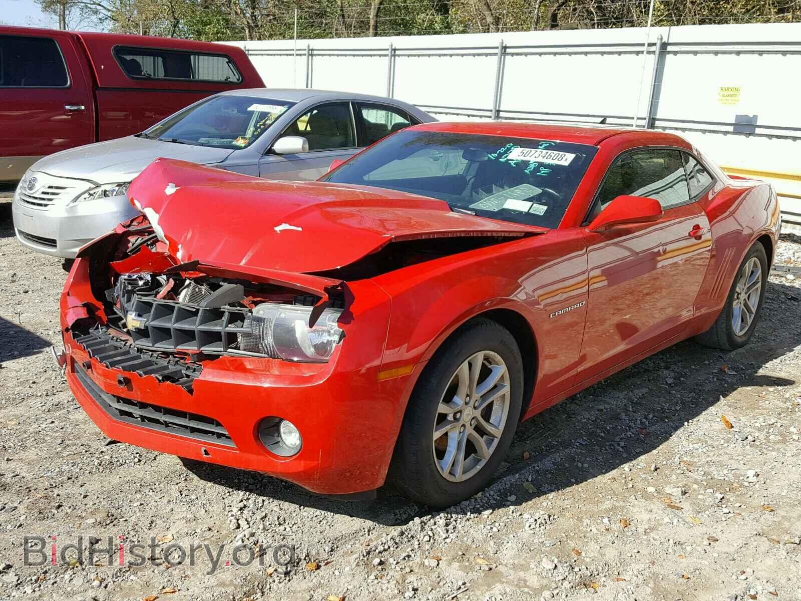 2013 CHEVROLET CAMARO - VIN: 2G1FB1E36D9113176 - Фото 2