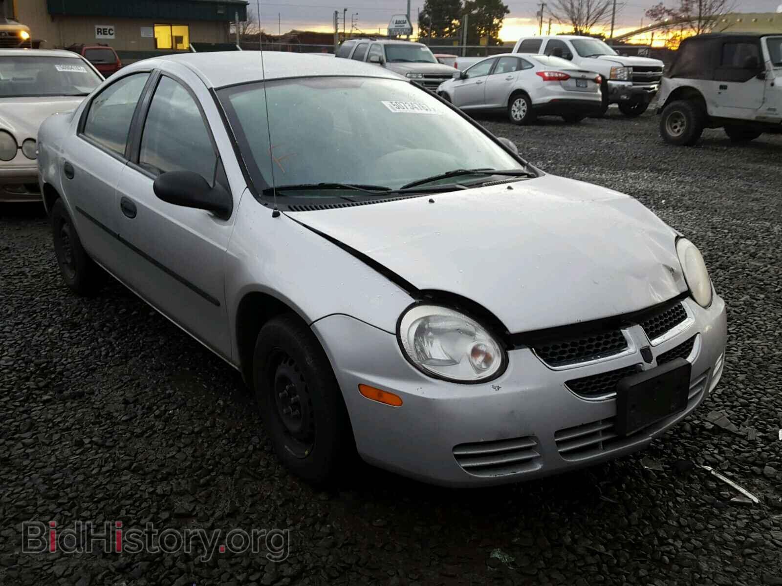 Фотография 1B3ES26CX4D624580 - DODGE NEON 2004