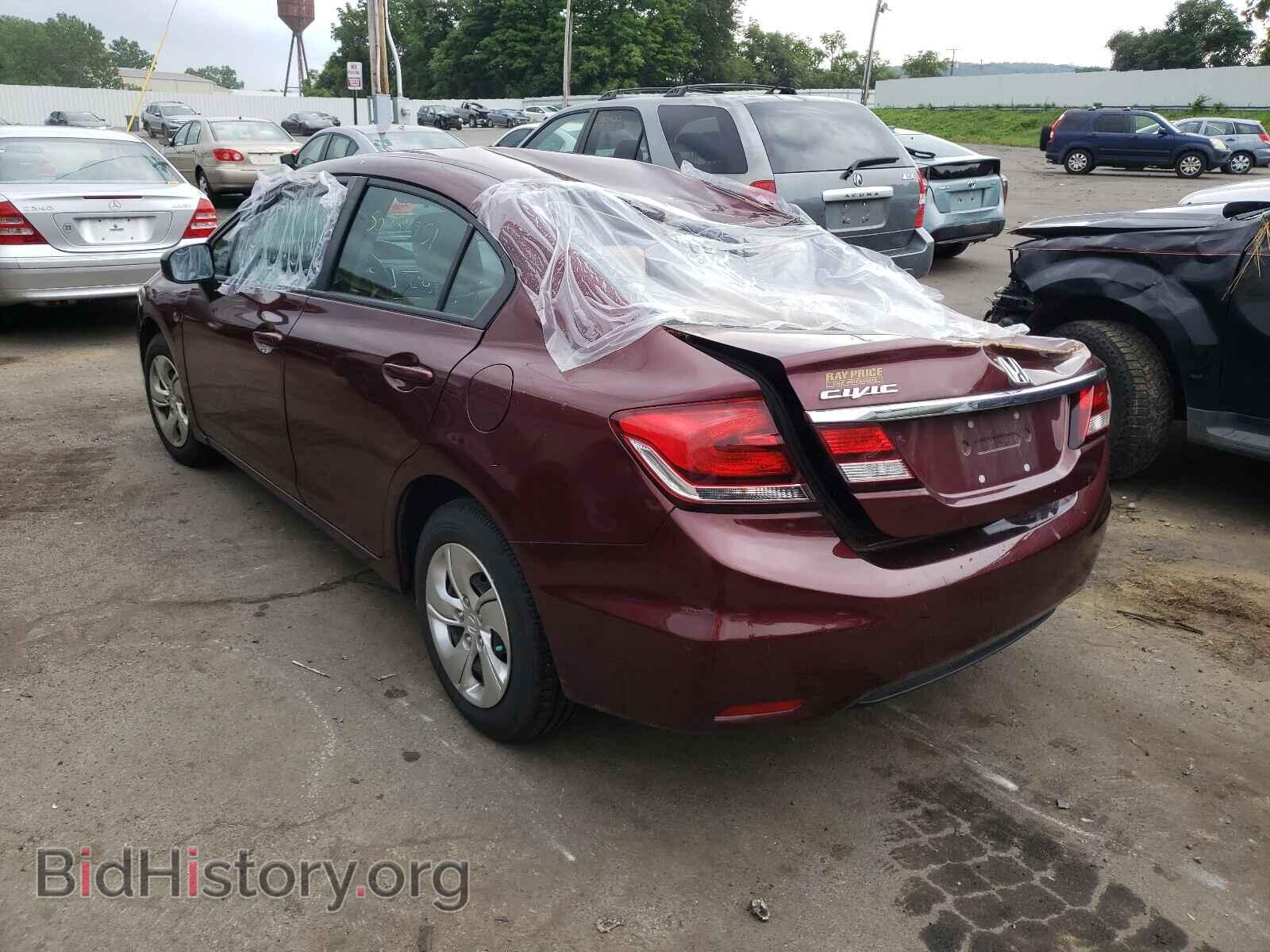 2014 HONDA CIVIC - VIN: 19XFB2E52EE072109 - Фото 3