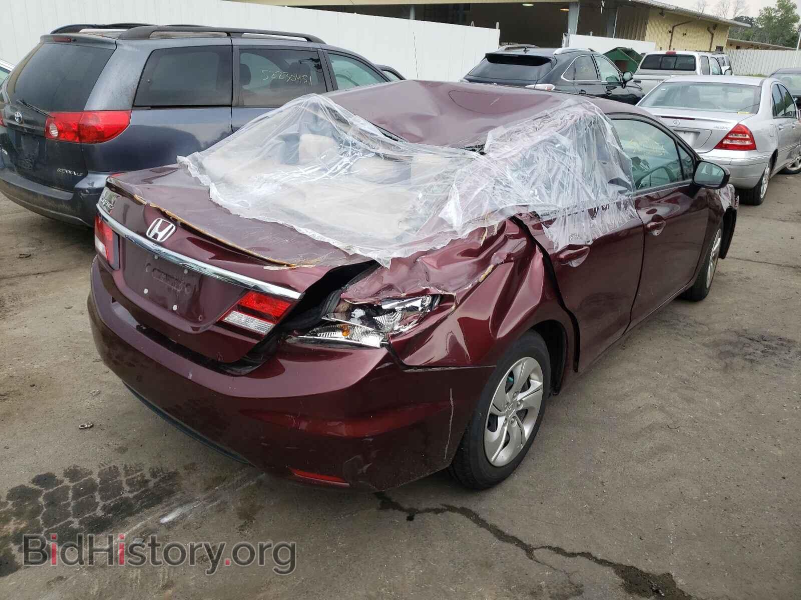2014 HONDA CIVIC - VIN: 19XFB2E52EE072109 - Фото 4