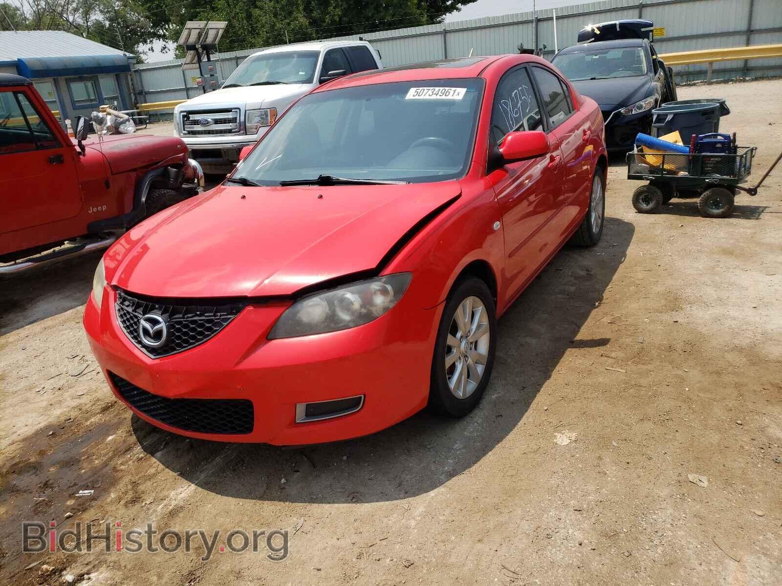 2008 MAZDA 3 - VIN: JM1BK32F781822077 - Фото 2