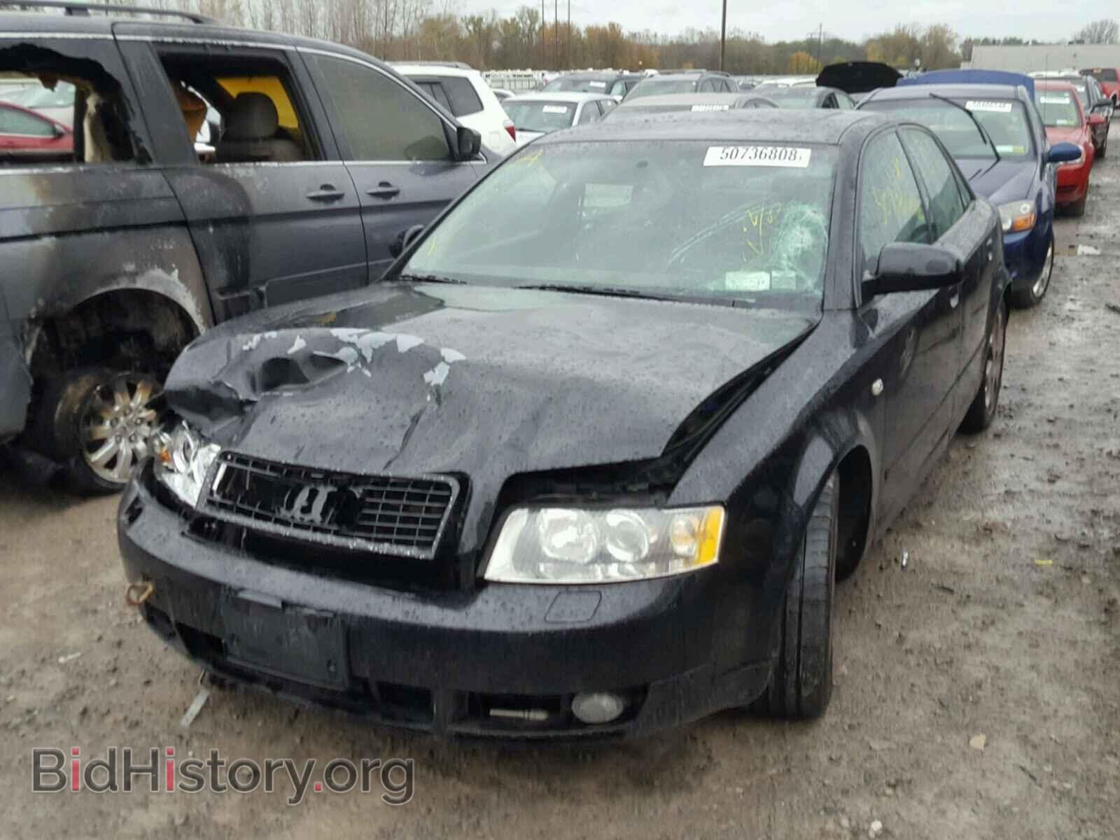 2002 AUDI A4 - VIN: WAULC68E92A313033 - Фото 2