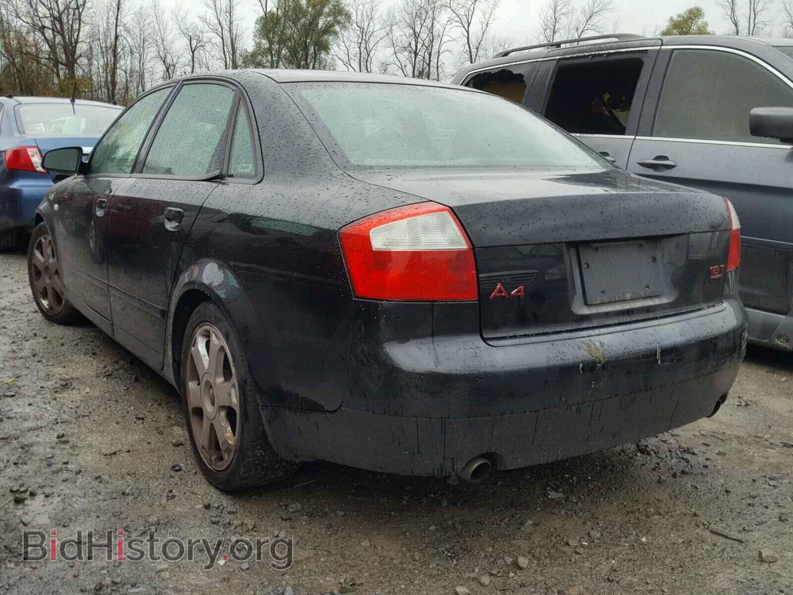 2002 AUDI A4 - VIN: WAULC68E92A313033 - Фото 3