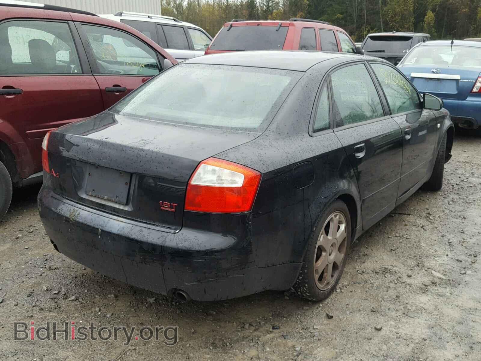 2002 AUDI A4 - VIN: WAULC68E92A313033 - Фото 4