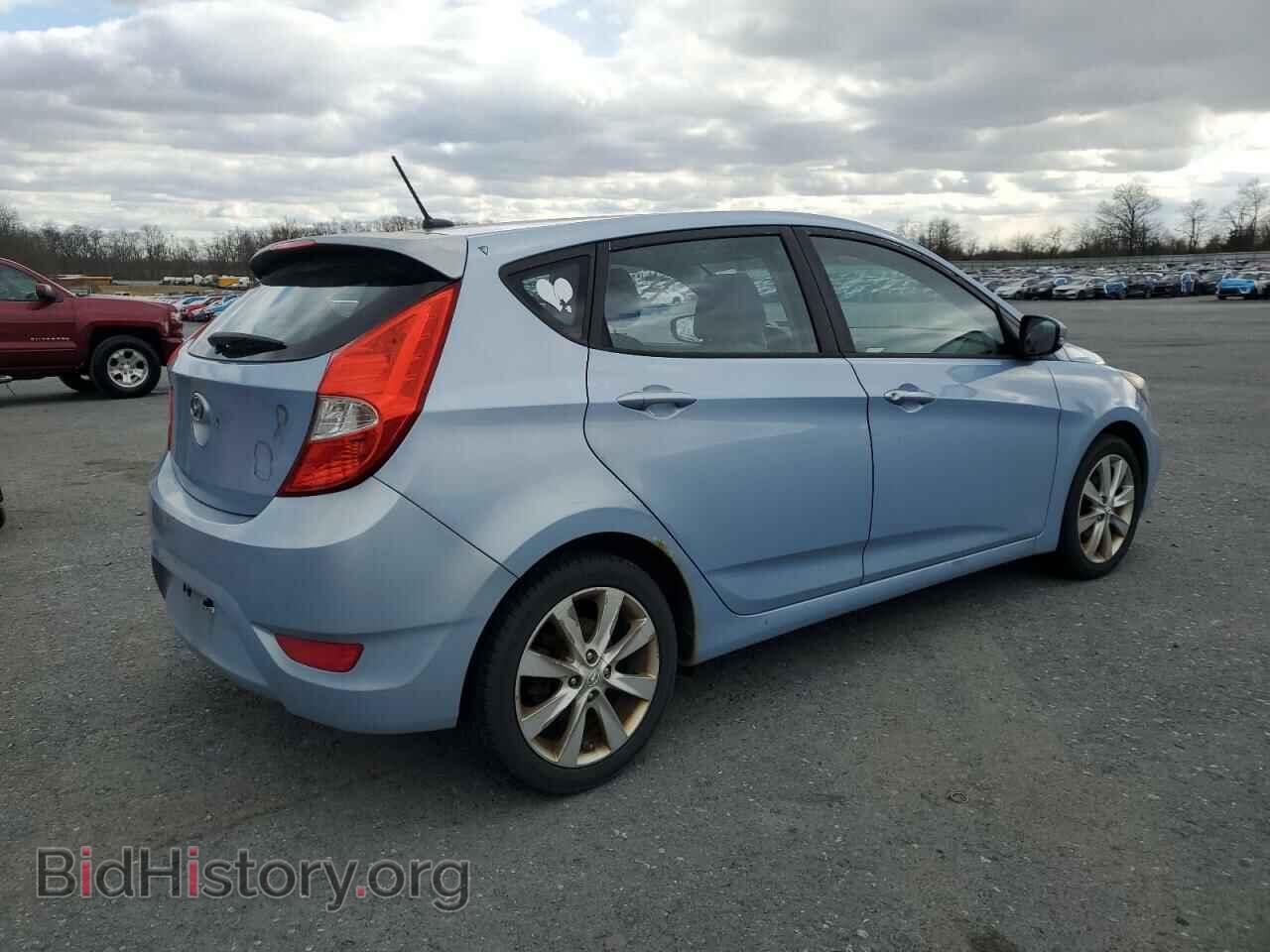 2013 HYUNDAI ACCENT - VIN: KMHCU5AE3DU106381 - Фото 3