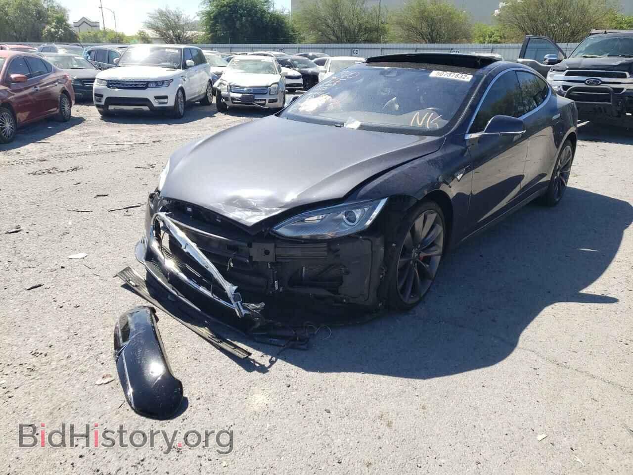 2016 TESLA MODEL S - VIN: 5YJSA1E41GF129898 - Photo 2