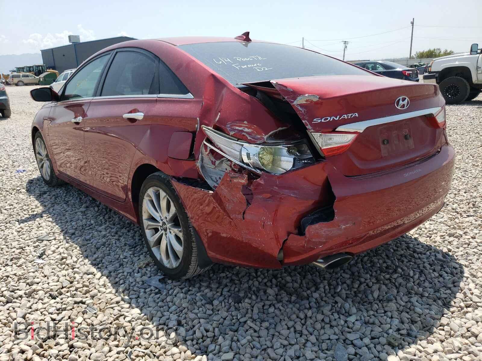 2012 HYUNDAI SONATA - VIN: 5NPEC4AC5CH364743 - Фото 3
