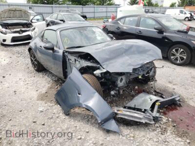 2021 Mazda MX5 MX-5 Miata, gray — VIN JM1NDAL71M0453476, Copart