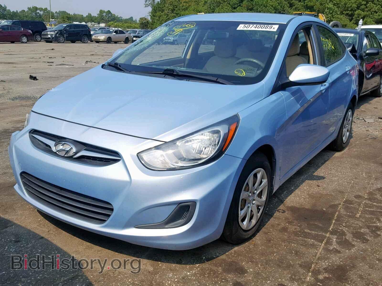 2014 HYUNDAI ACCENT - VIN: KMHCT4AE8EU639521 - Фото 2