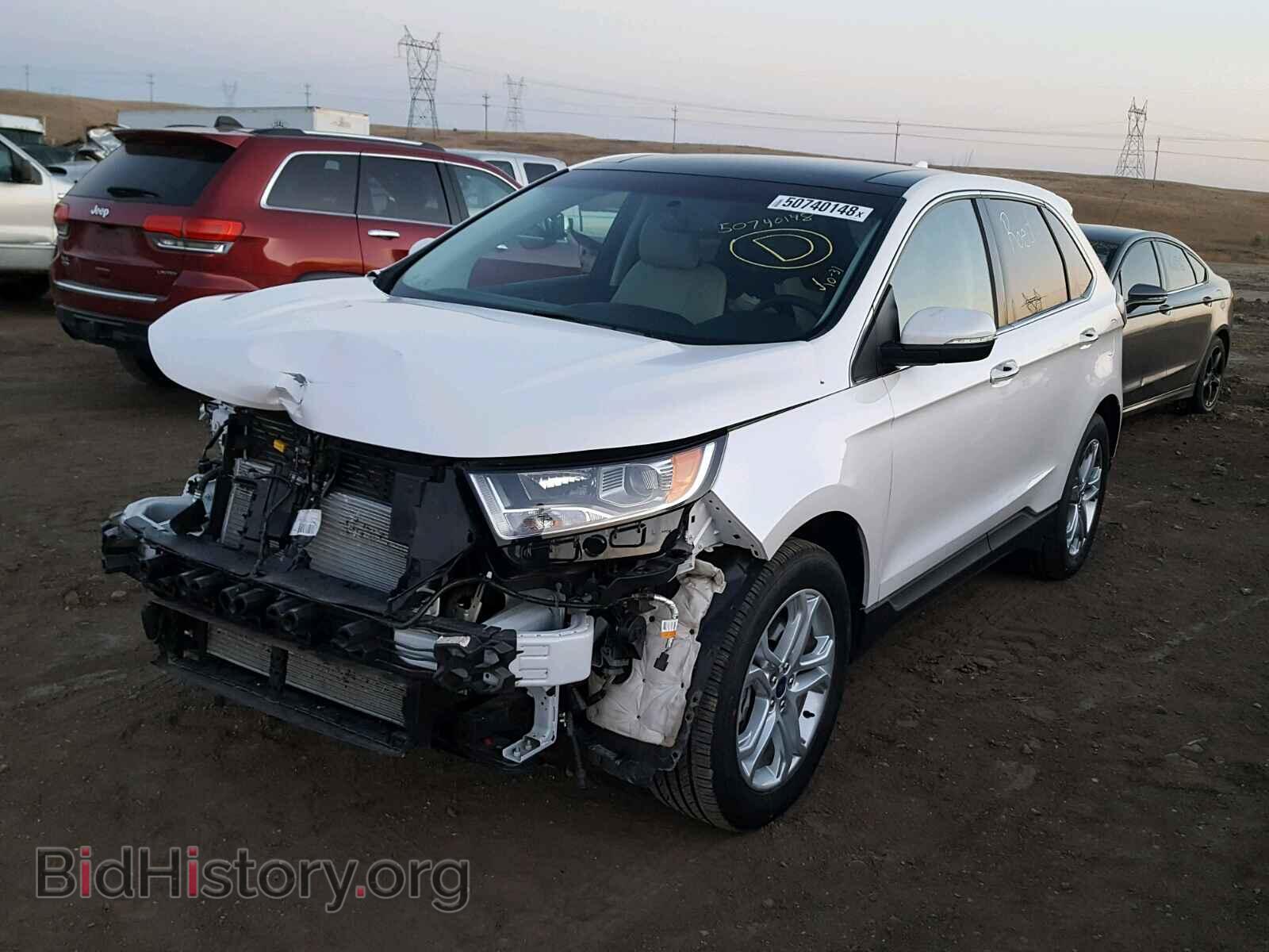 2016 FORD EDGE TITAN - VIN: 2FMPK4K86GBB78471 - Фото 2
