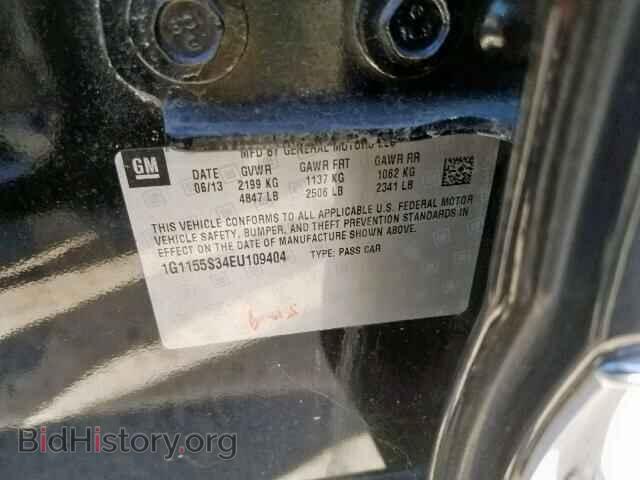 2014 CHEVROLET IMPALA - VIN: 1G1155S34EU109404 - Photo 10