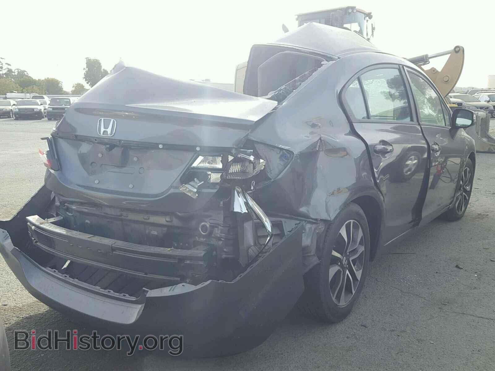 2013 HONDA CIVIC - VIN: 19XFB2F85DE034560 - Фото 4