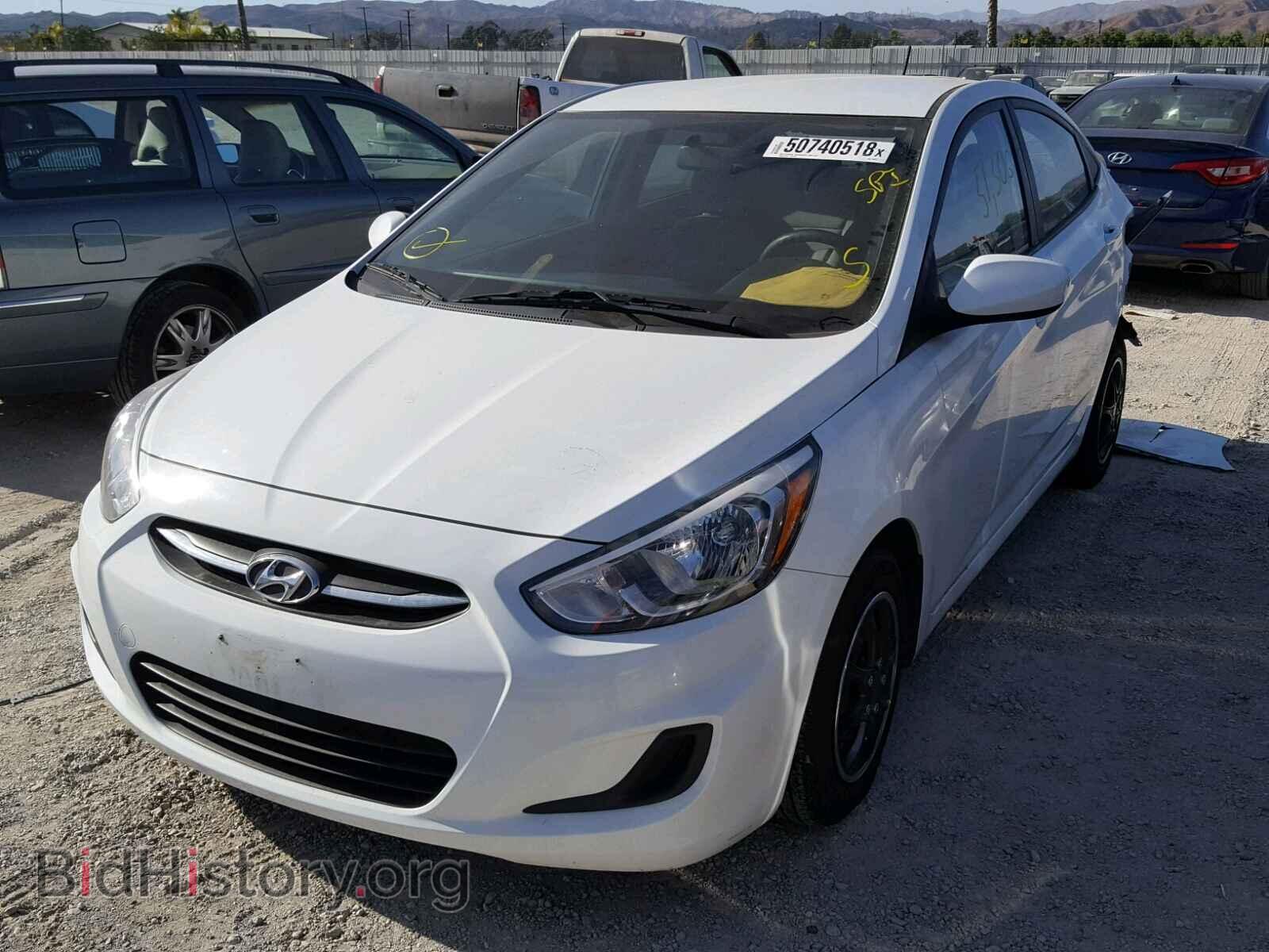 2016 HYUNDAI ACCENT - VIN: KMHCT4AE4GU999310 - Фото 2