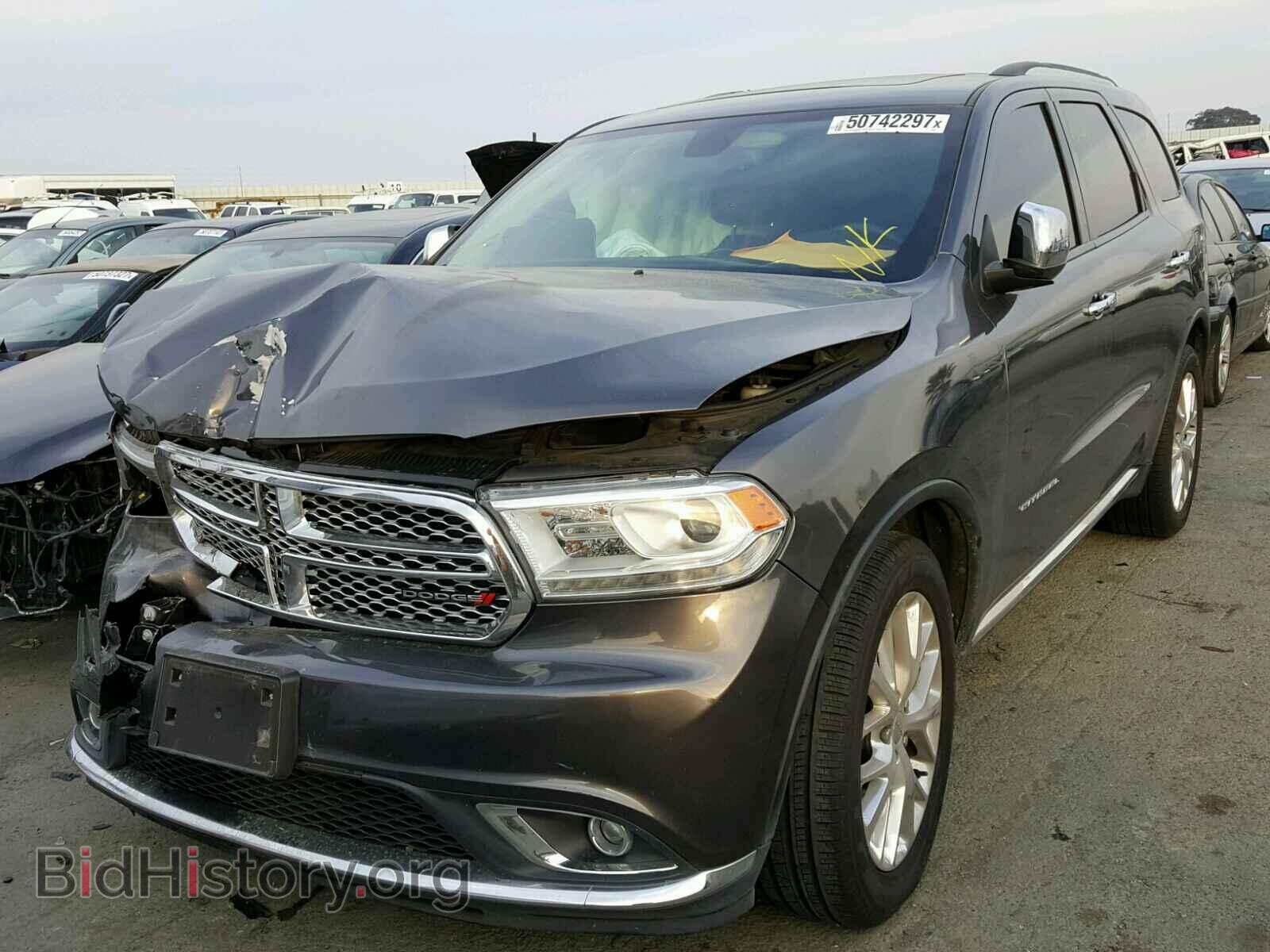 2014 DODGE DURANGO - VIN: 1C4SDHETXEC558622 - Фото 2