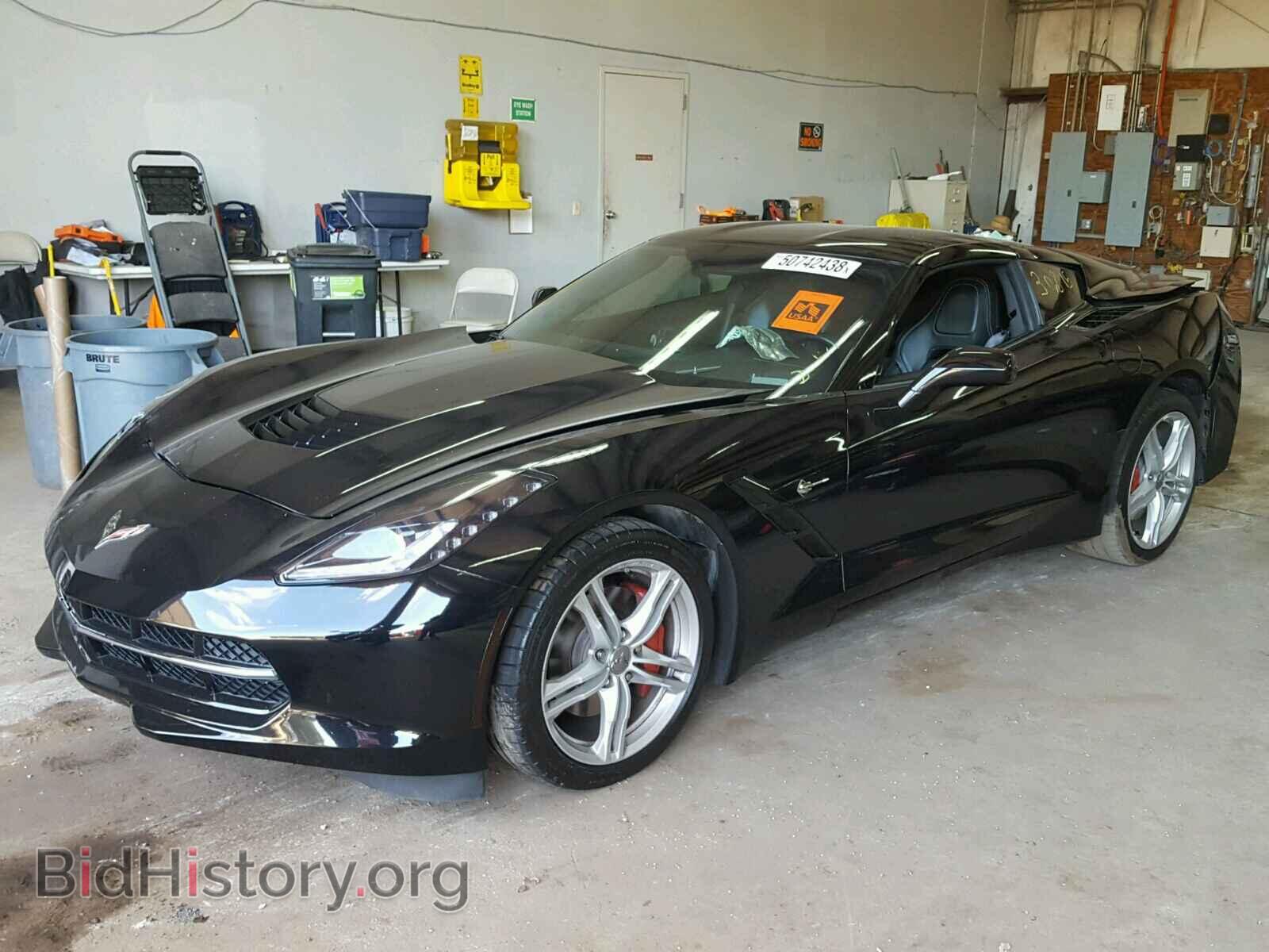 2014 CHEVROLET CORVETTE - VIN: 1G1YB2D74E5131628 - Фото 2