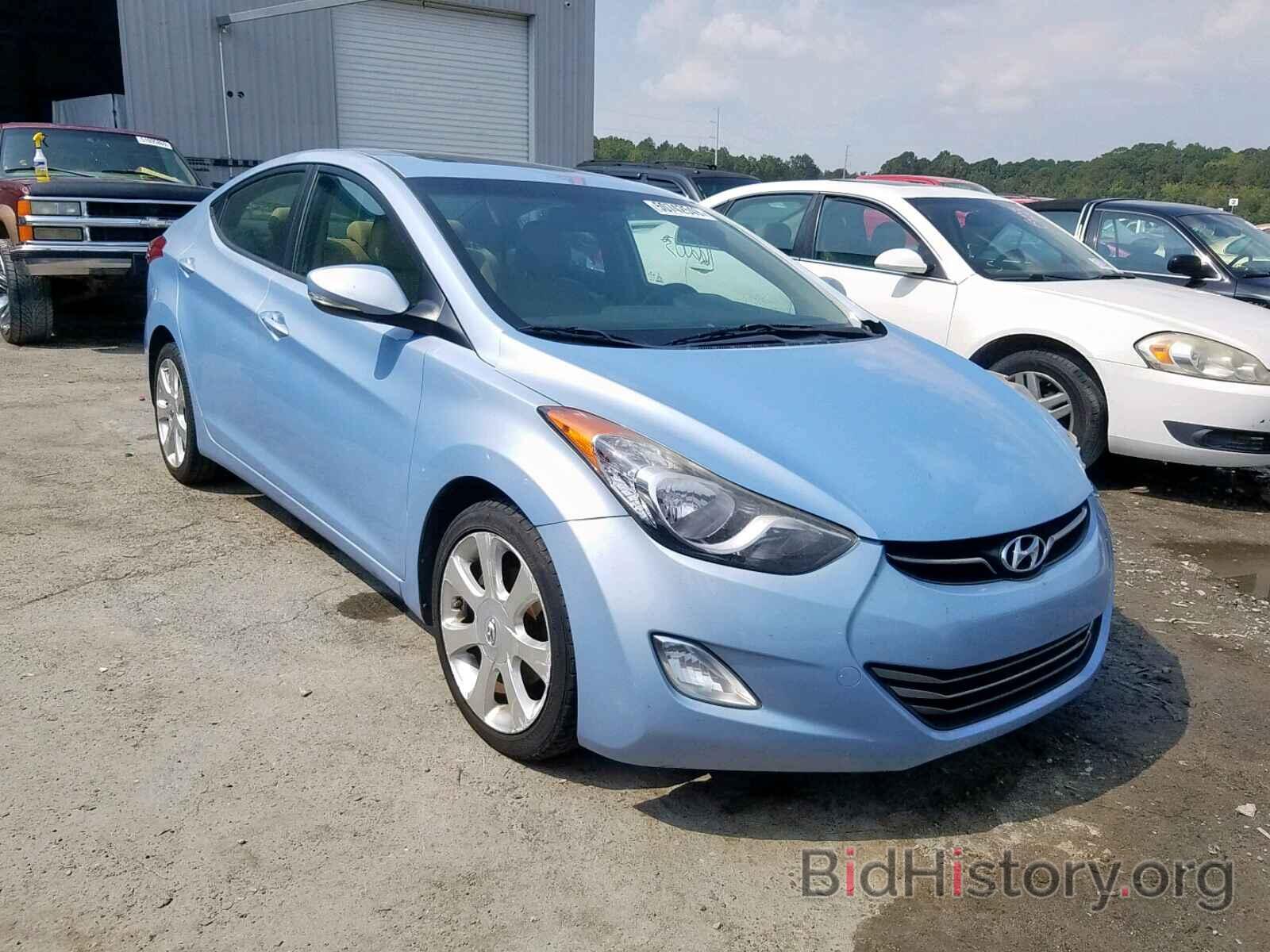 Photo KMHDH4AE2CU297924 - HYUNDAI ELANTRA 2012