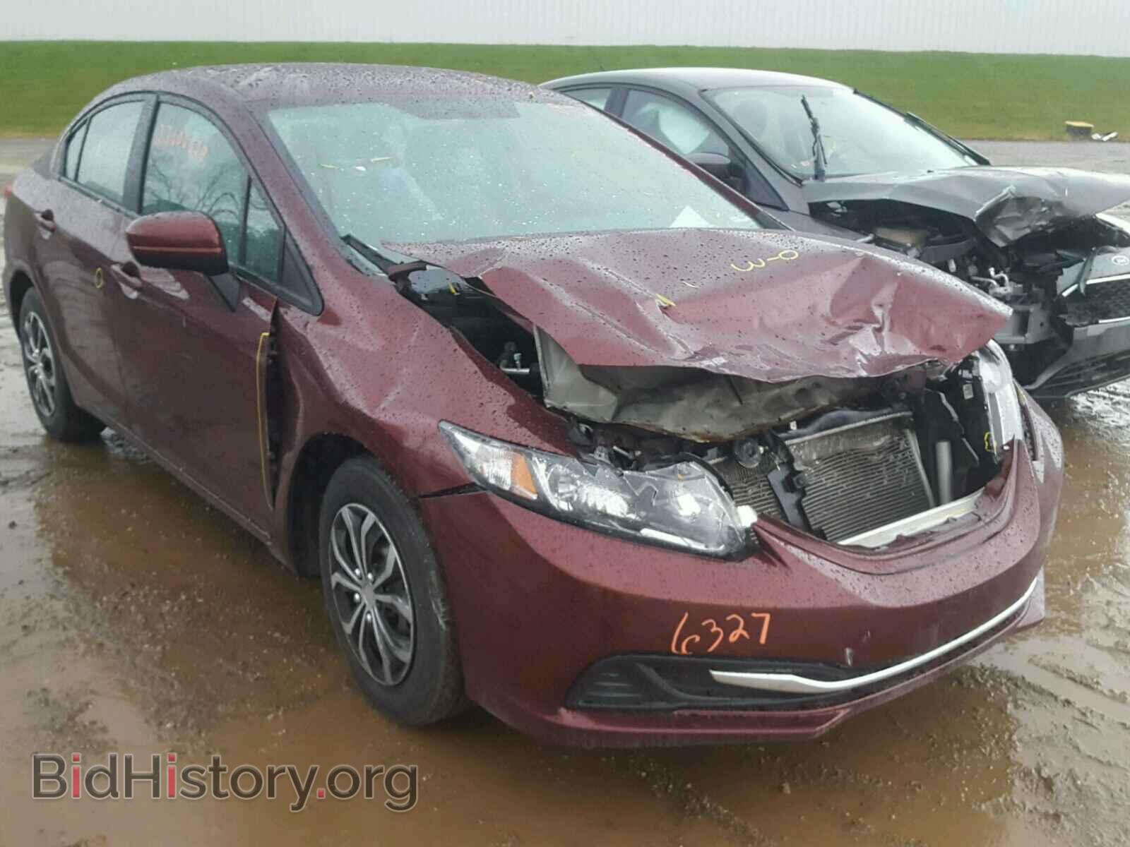 Фотография 19XFB2F51EE049953 - HONDA CIVIC LX 2014