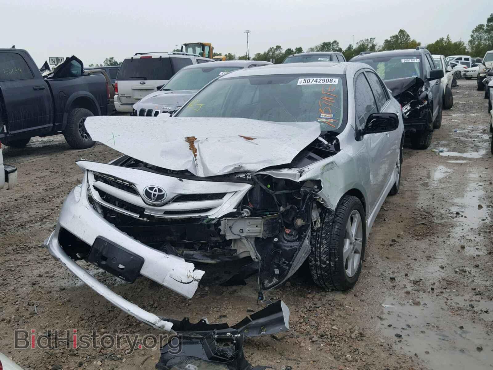 2012 TOYOTA COROLLA BA - VIN: 5YFBU4EE5CP041923 - Фото 2