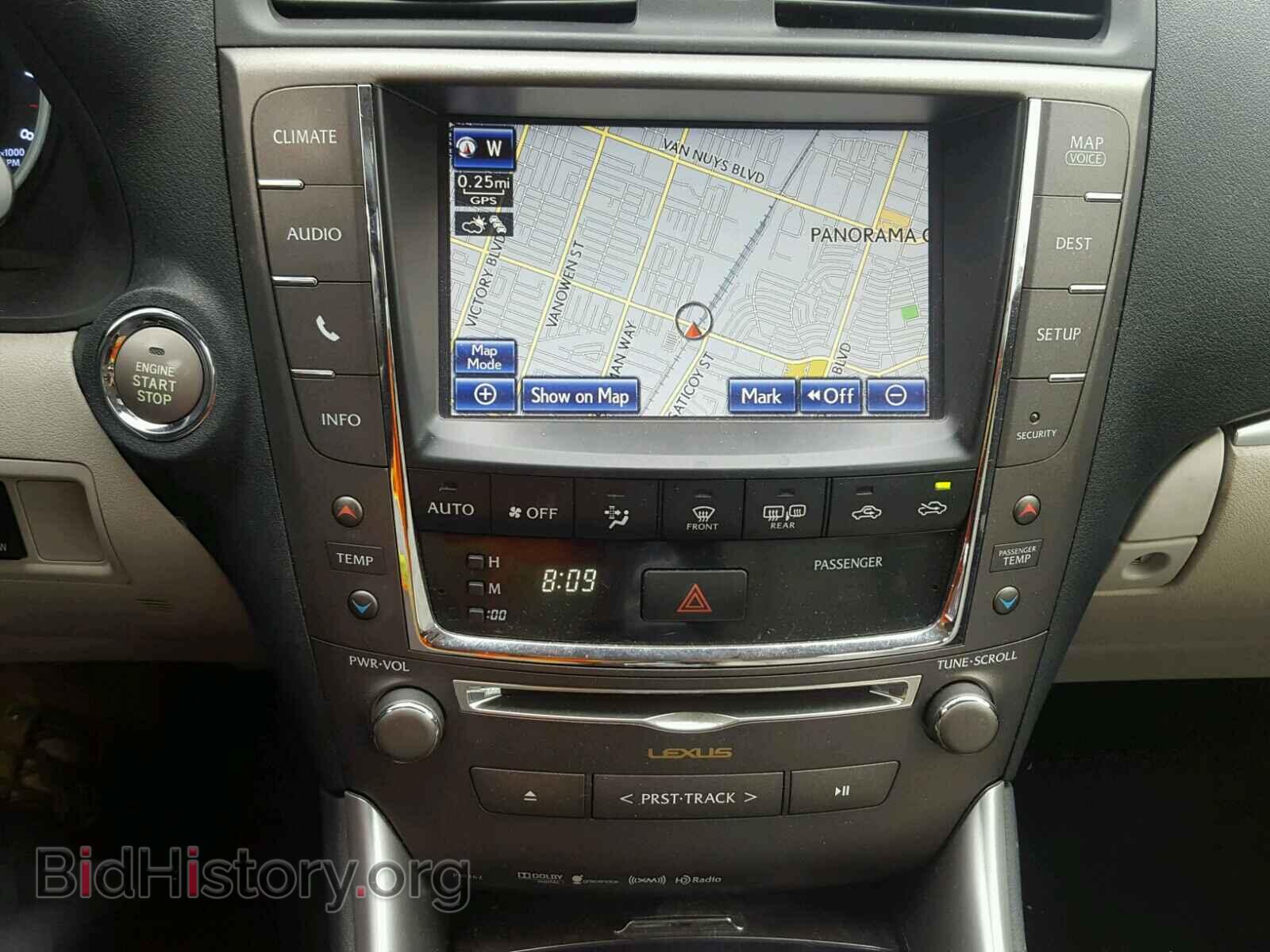 2013 LEXUS IS250 - VIN: JTHBF5C21D5187998 - Фото 9