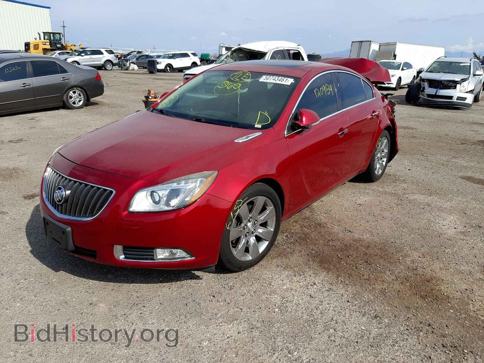 2012 BUICK REGAL - VIN: 2G4GT5GV6C9203629 - Фото 2